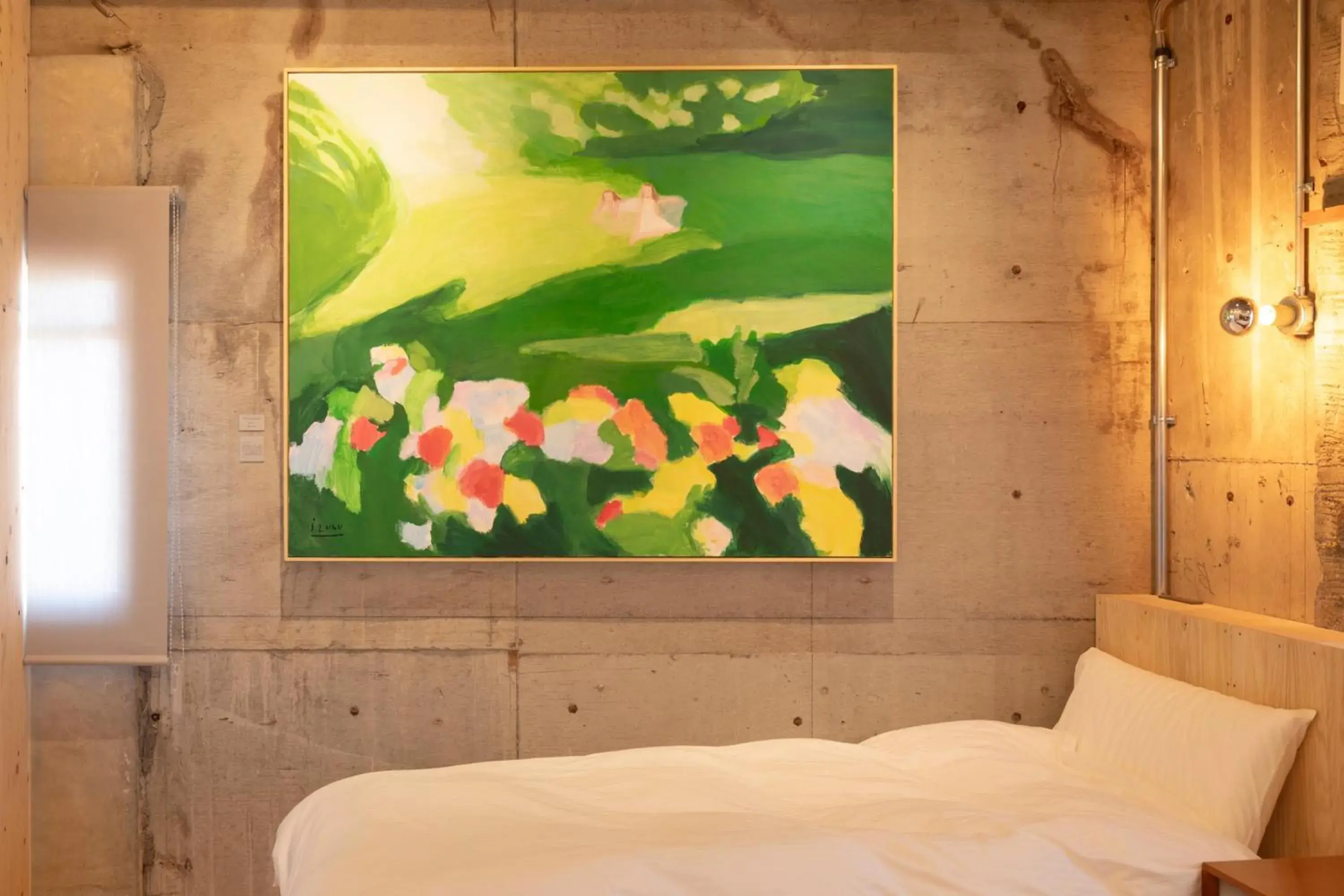 Bed in HAJIMARI Beppu Bed in HAJIMARI Beppu