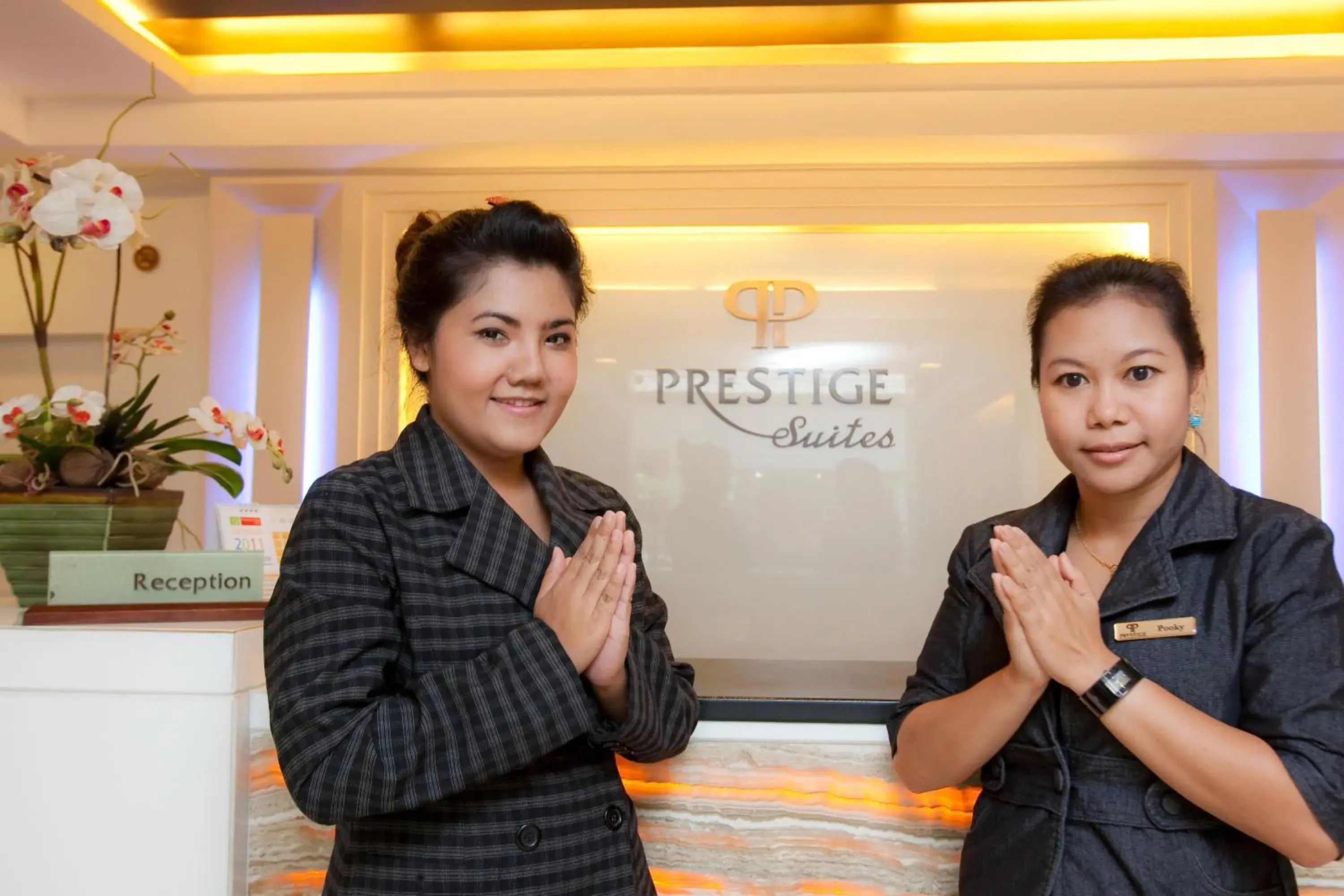 Staff in Prestige Suites Nana Staff in Prestige Suites Nana