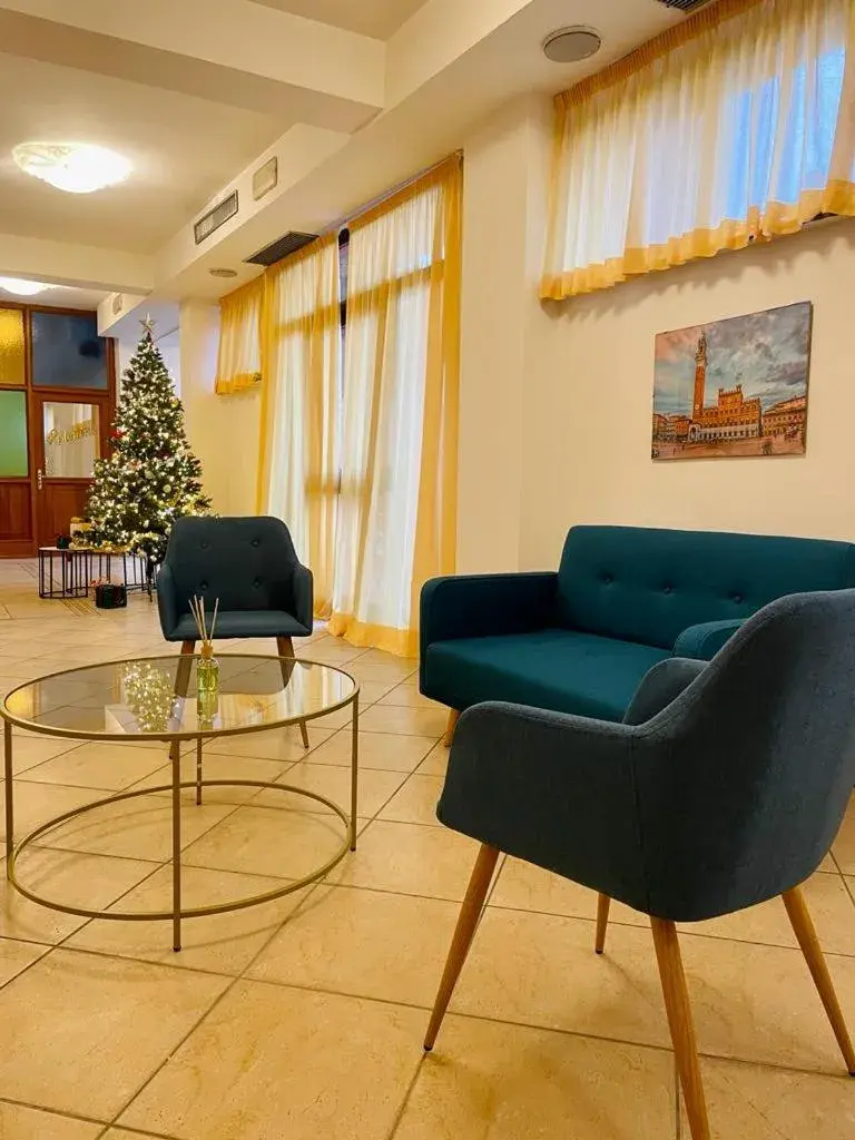 Lobby or reception in Hotel Vico Alto Siena Lobby or reception in Hotel Vico Alto Siena