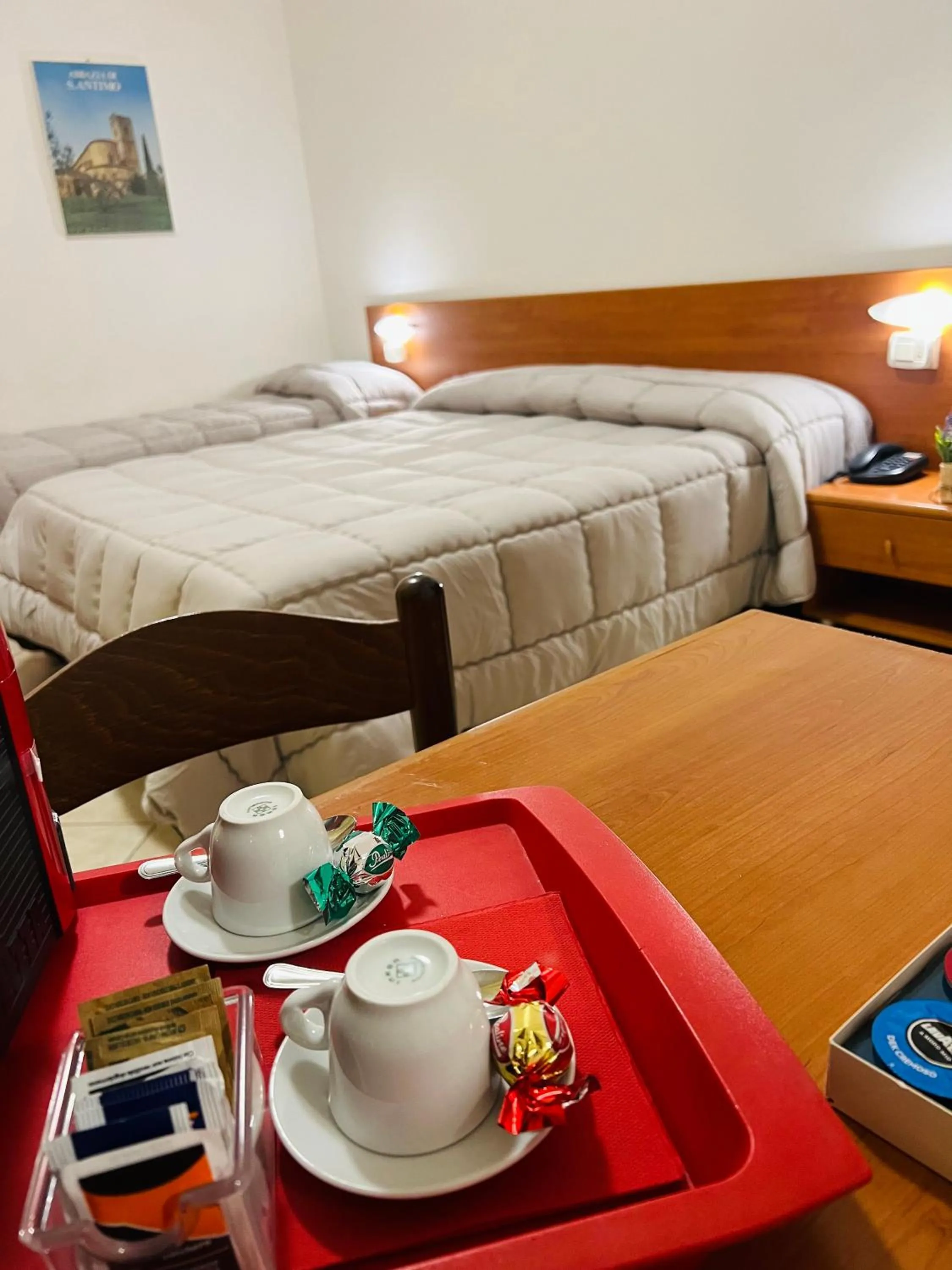 Bedroom, Bed in Hotel Vico Alto Siena