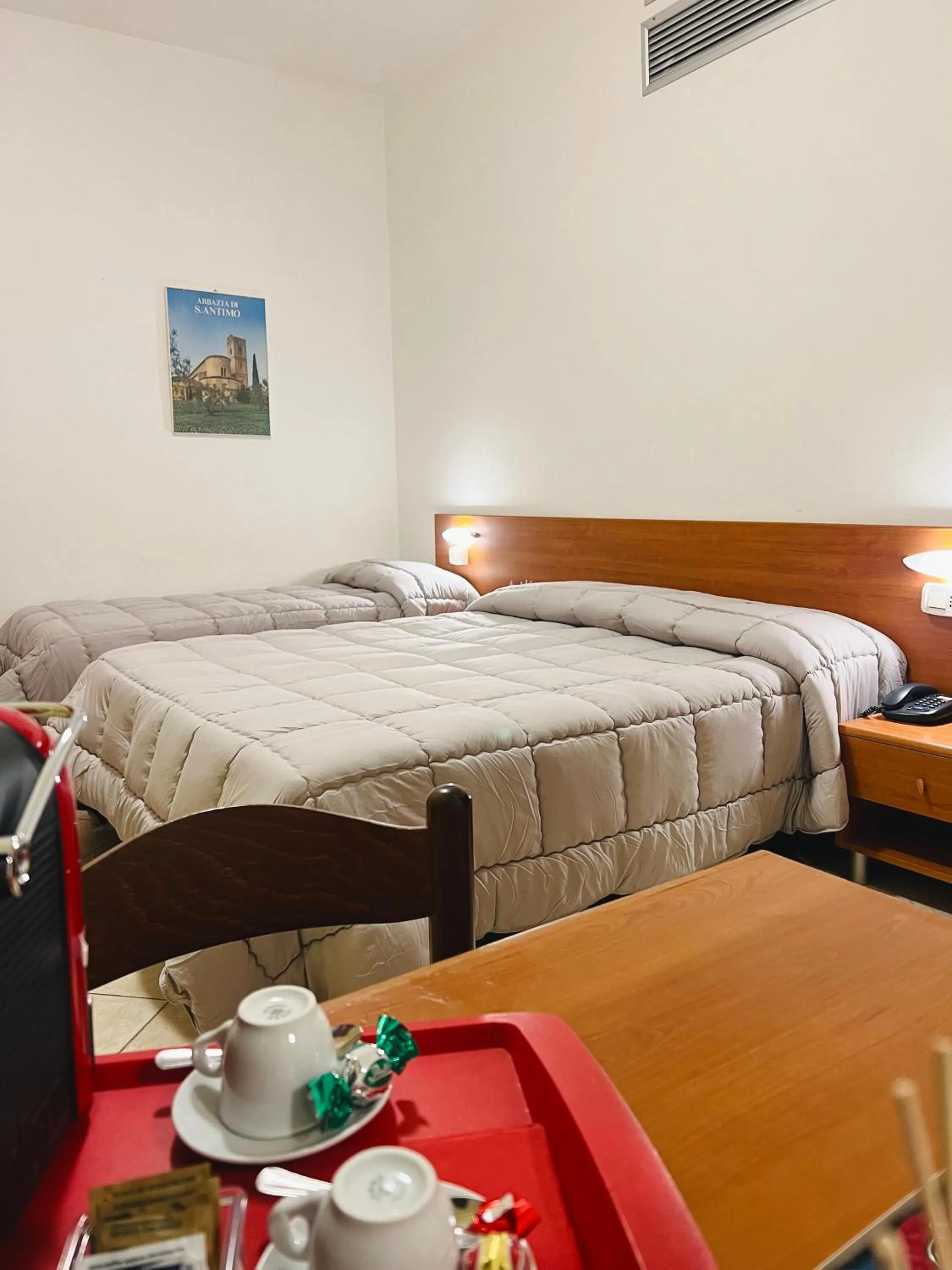 Bedroom, Bed in Hotel Vico Alto Siena