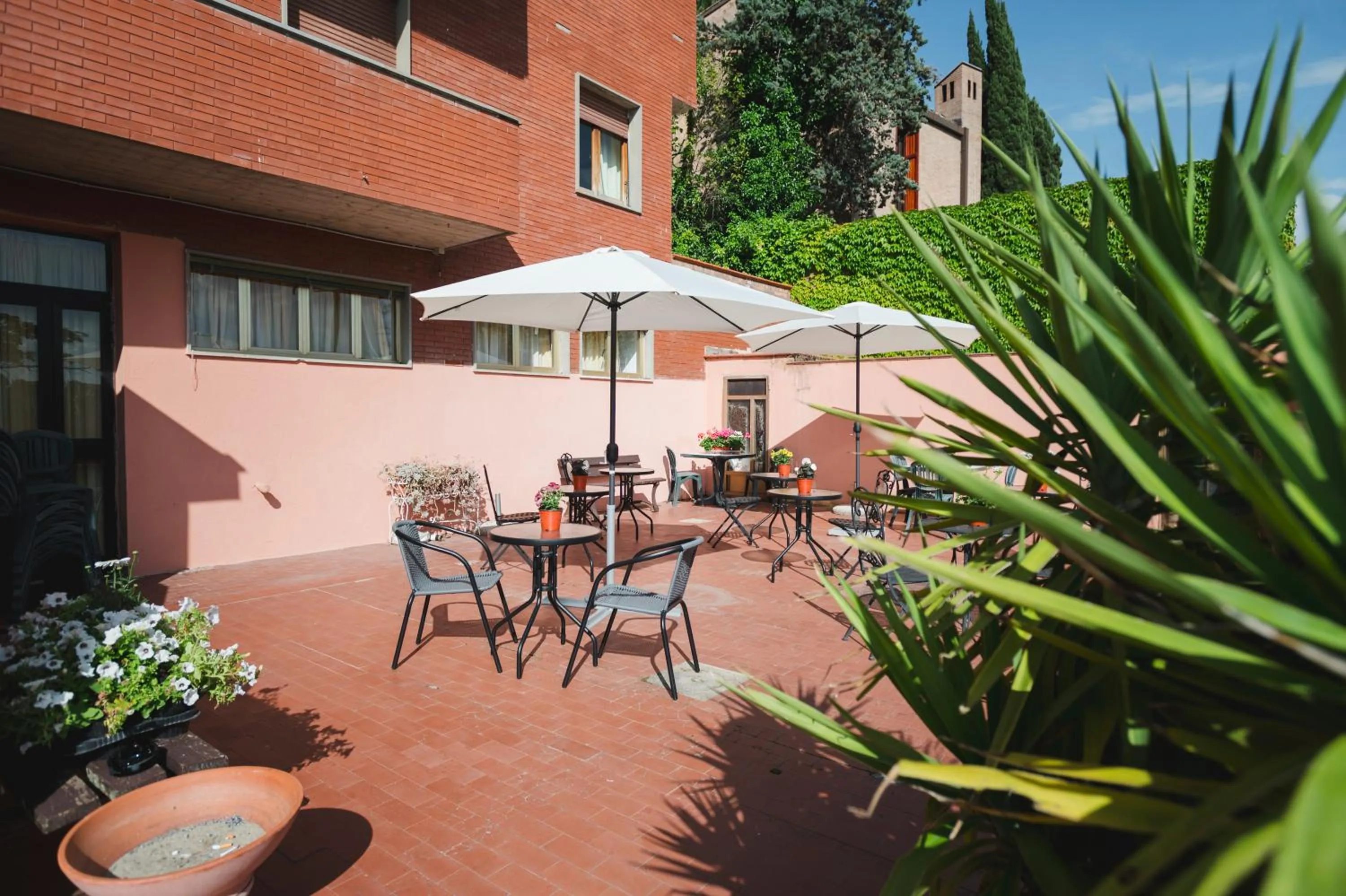 Balcony/Terrace in Hotel Vico Alto Siena