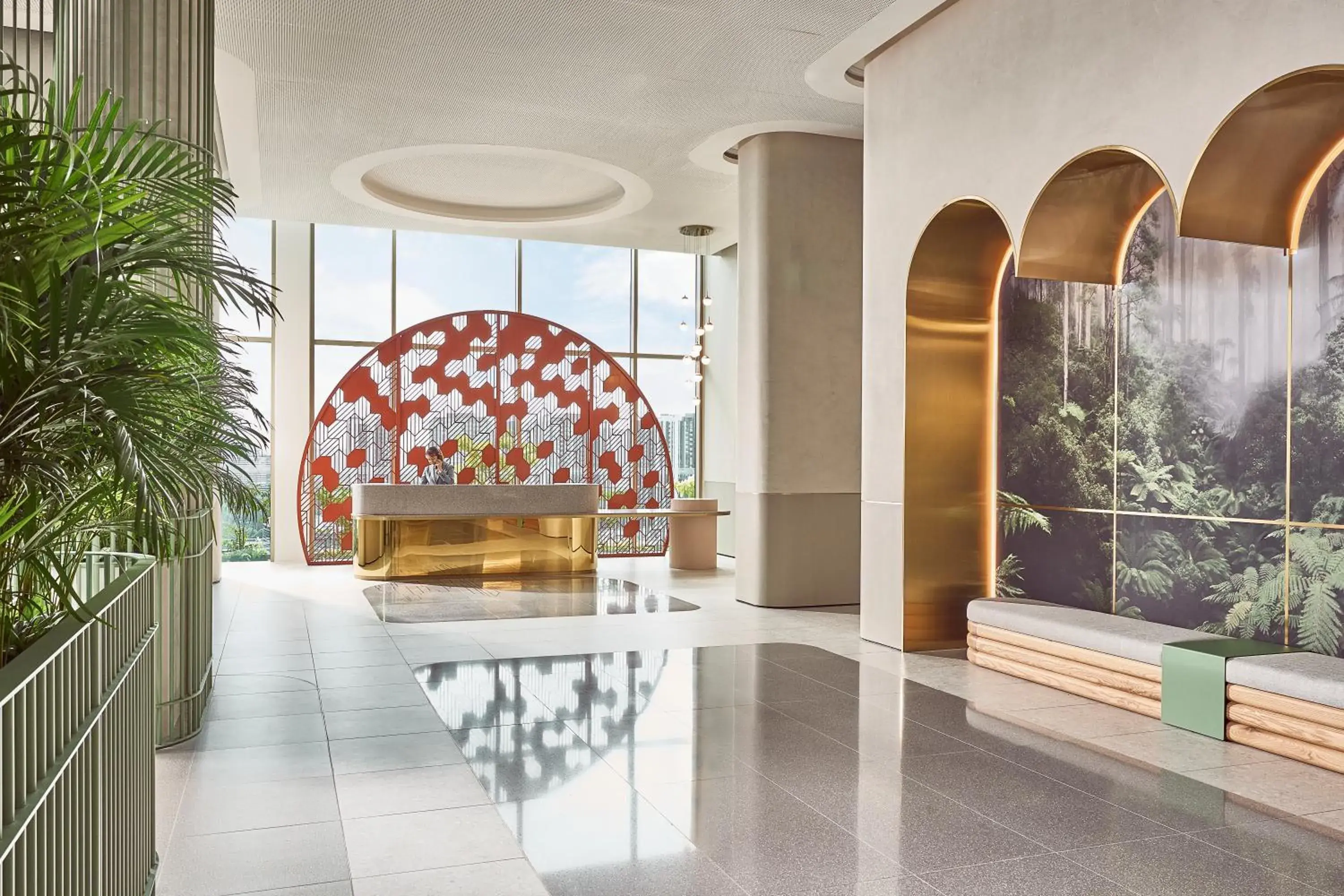 Lobby or reception in Citadines Science Park Singapore Lobby or reception in Citadines Science Park Singapore