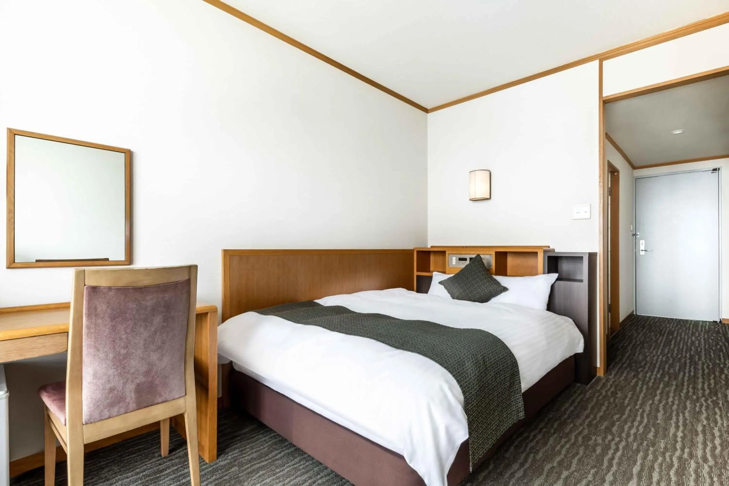 Bed in Spa and Resort Hotel Solage Oita Hiji Beppuwan Bed in Spa and Resort Hotel Solage Oita Hiji Beppuwan