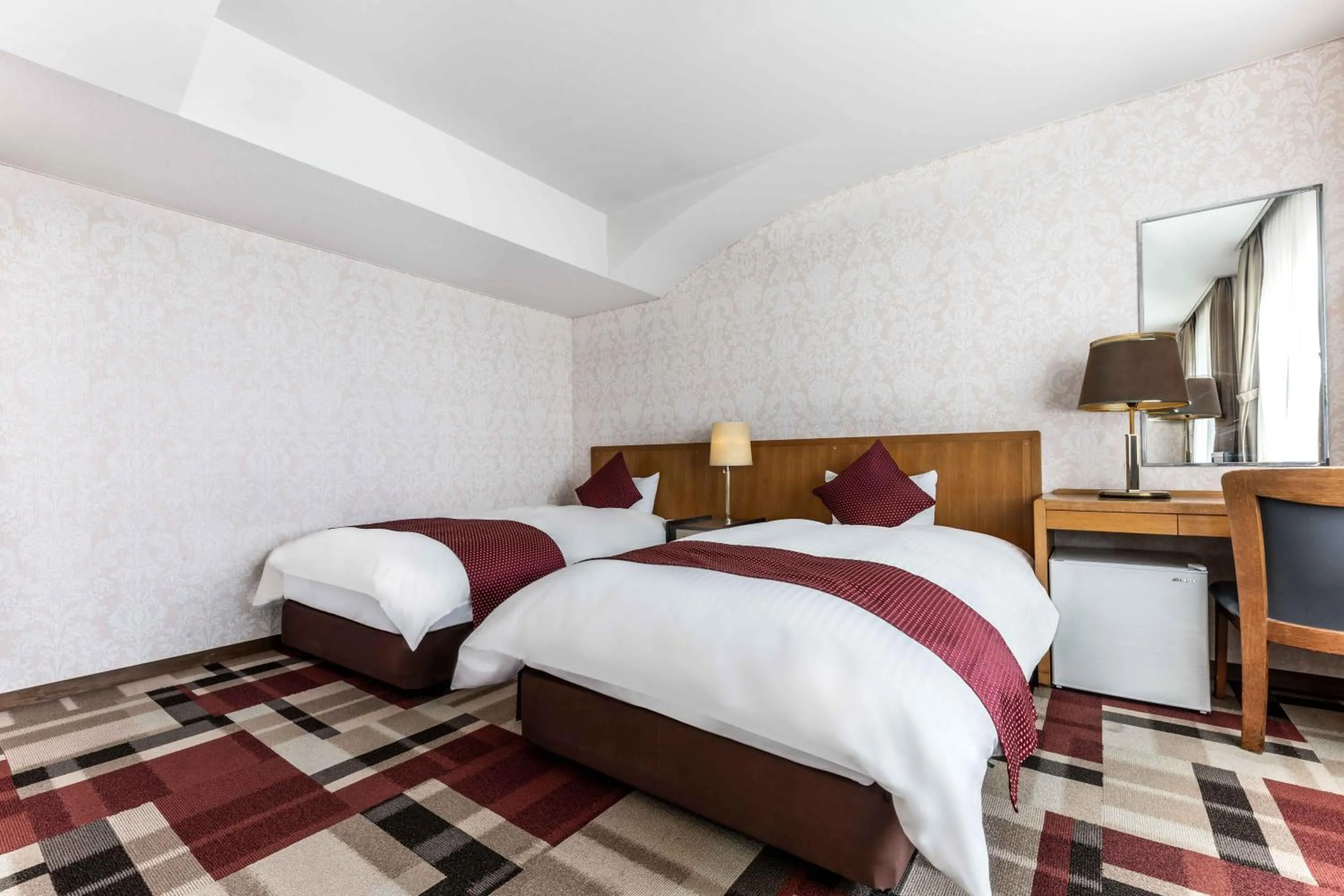 Bed in Spa and Resort Hotel Solage Oita Hiji Beppuwan