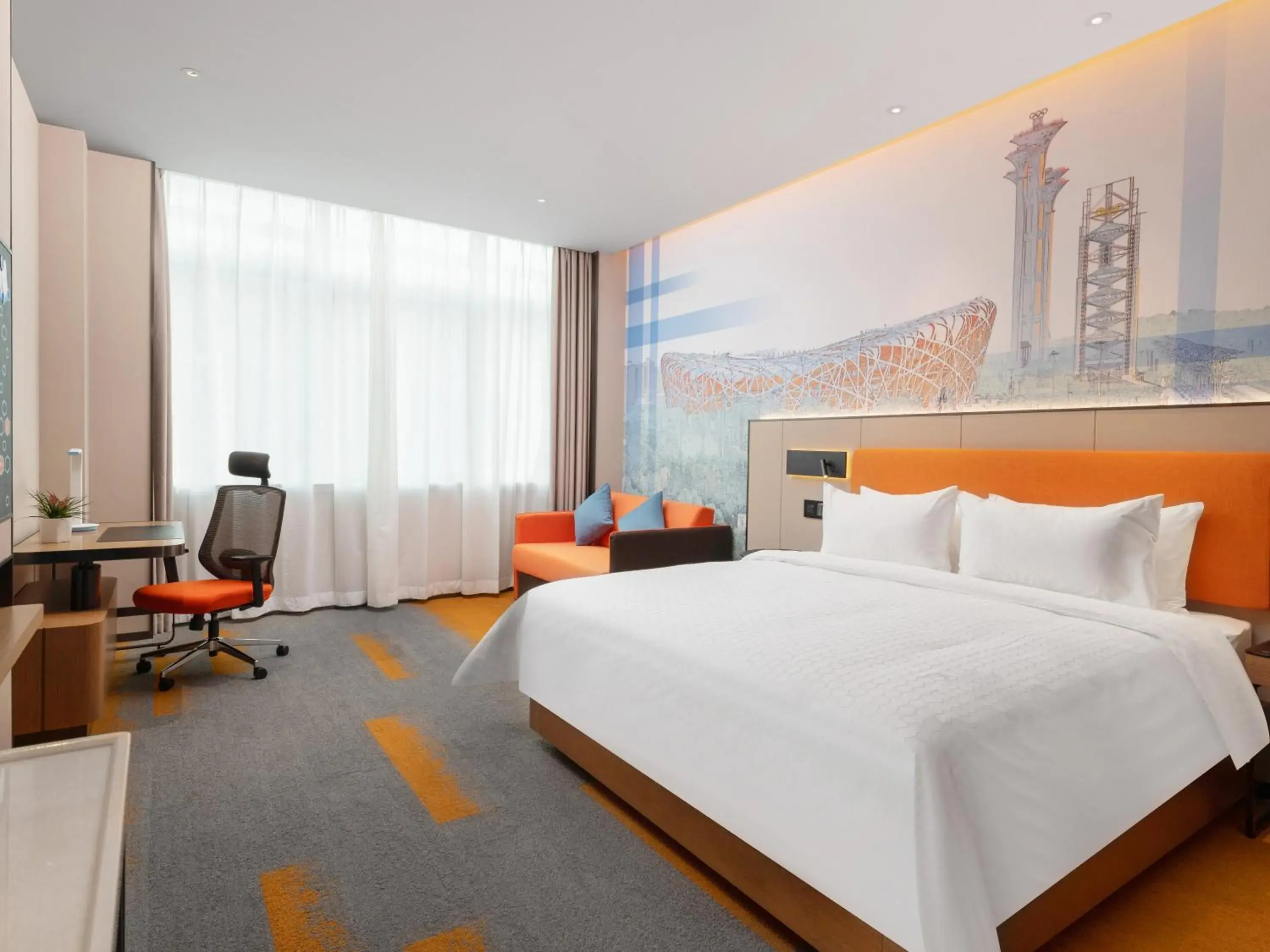 Deluxe Single Room - single occupancy in Hampton by Hilton Beijing Bird's Nest Deluxe Single Room - single occupancy in Hampton by Hilton Beijing Bird's Nest