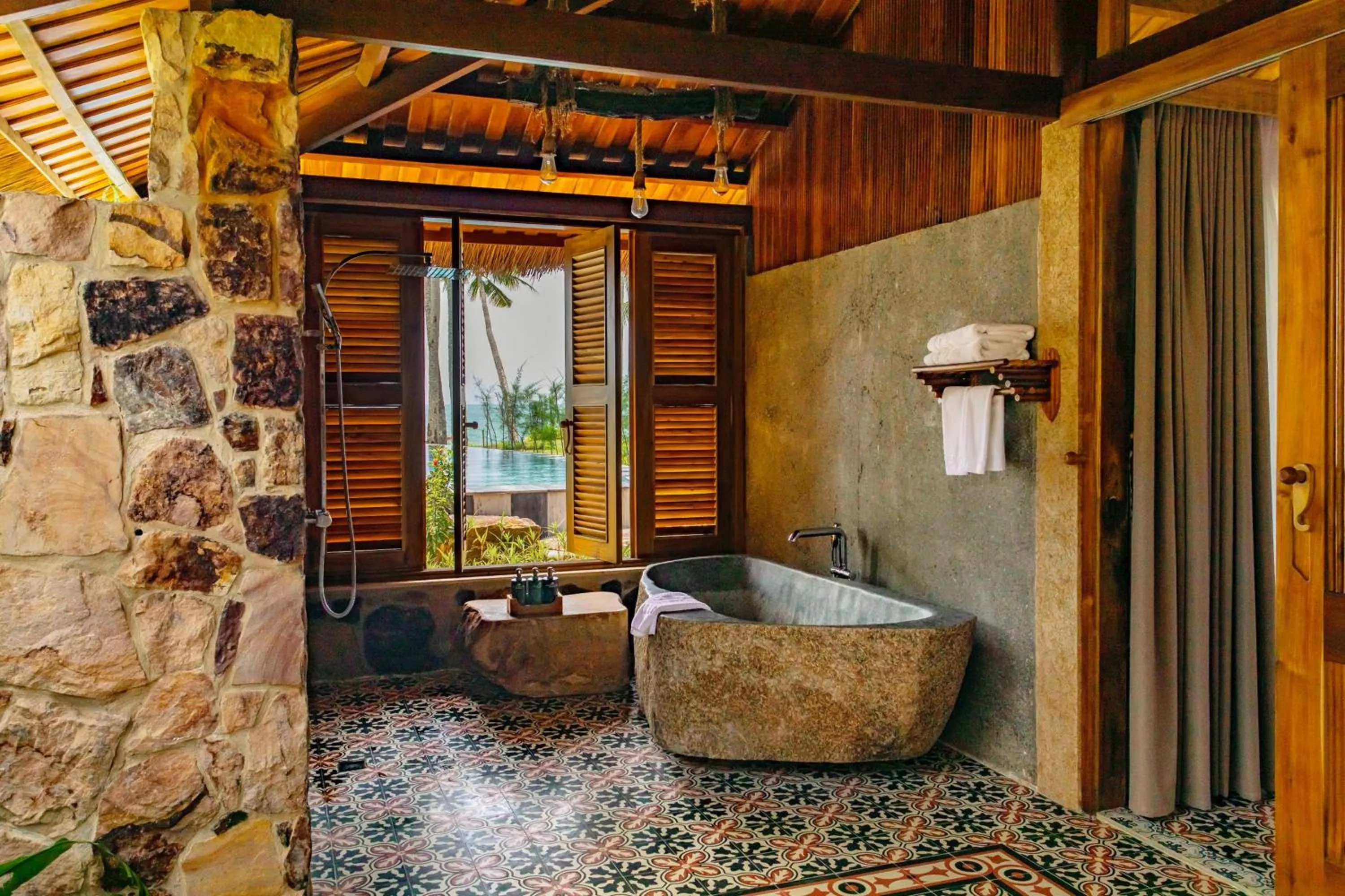 Bathroom in Grand Ocean Bay Resort Phu Quoc