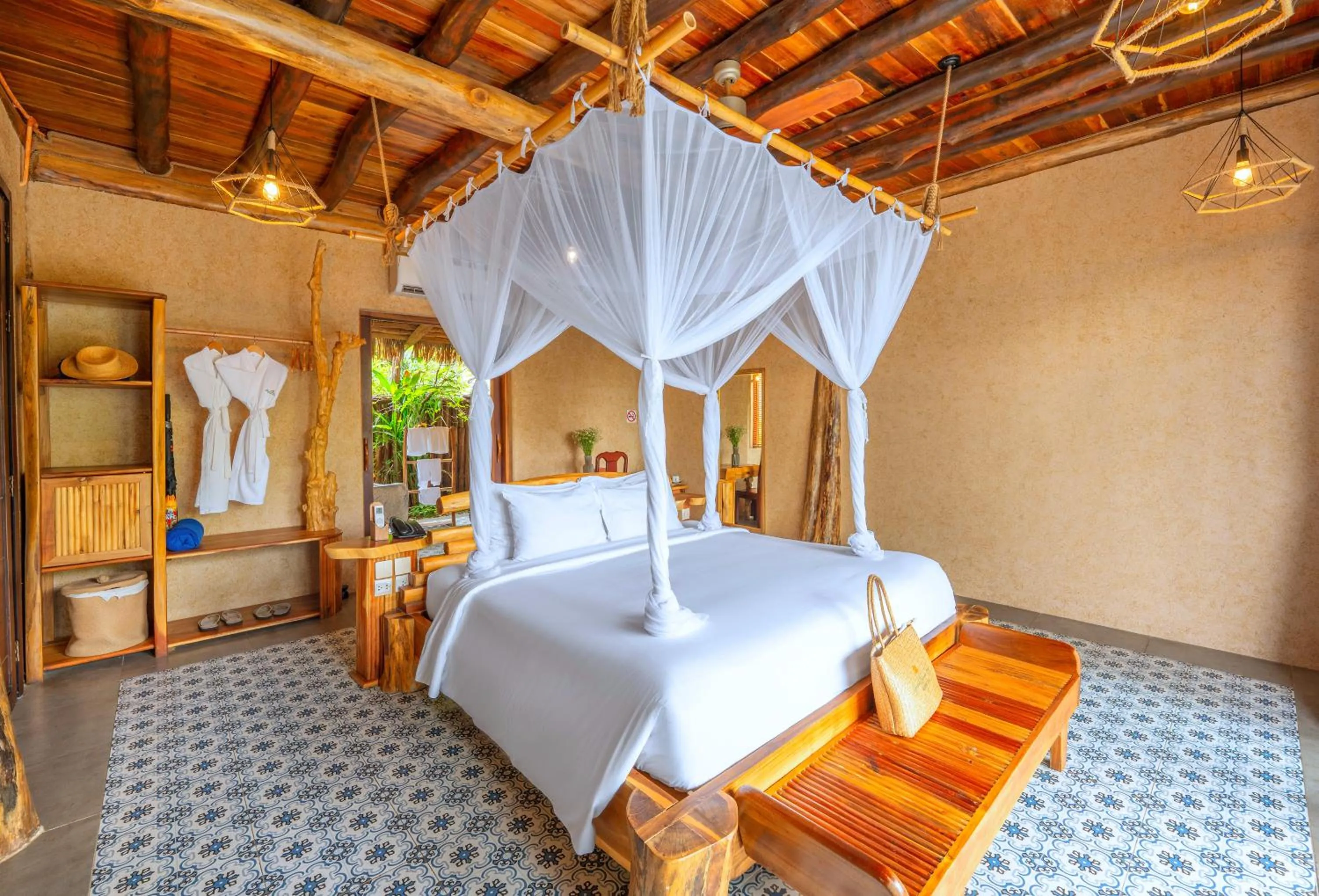 TV and multimedia, Bed in Grand Ocean Bay Resort Phu Quoc