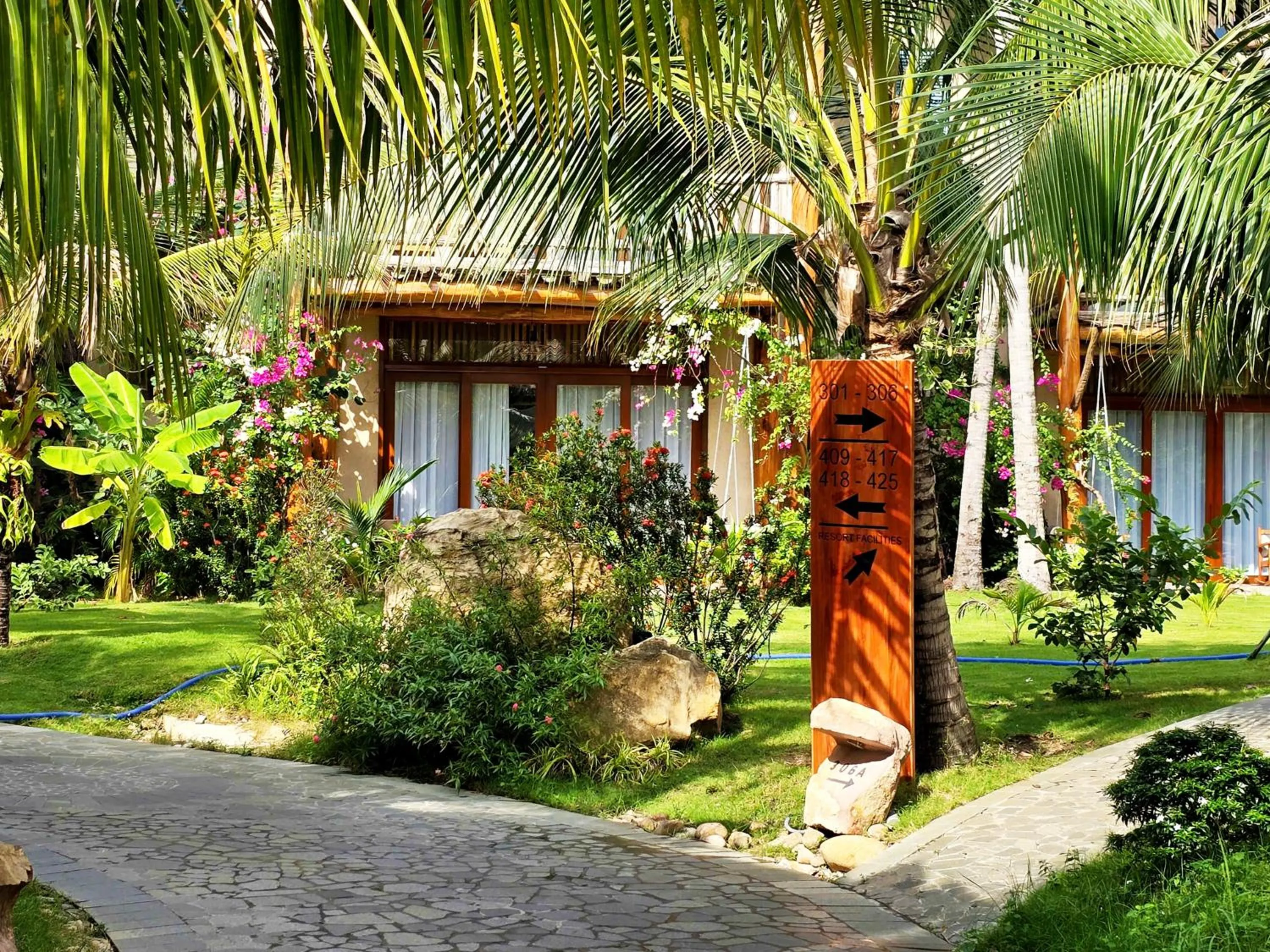 Garden in Grand Ocean Bay Resort Phu Quoc