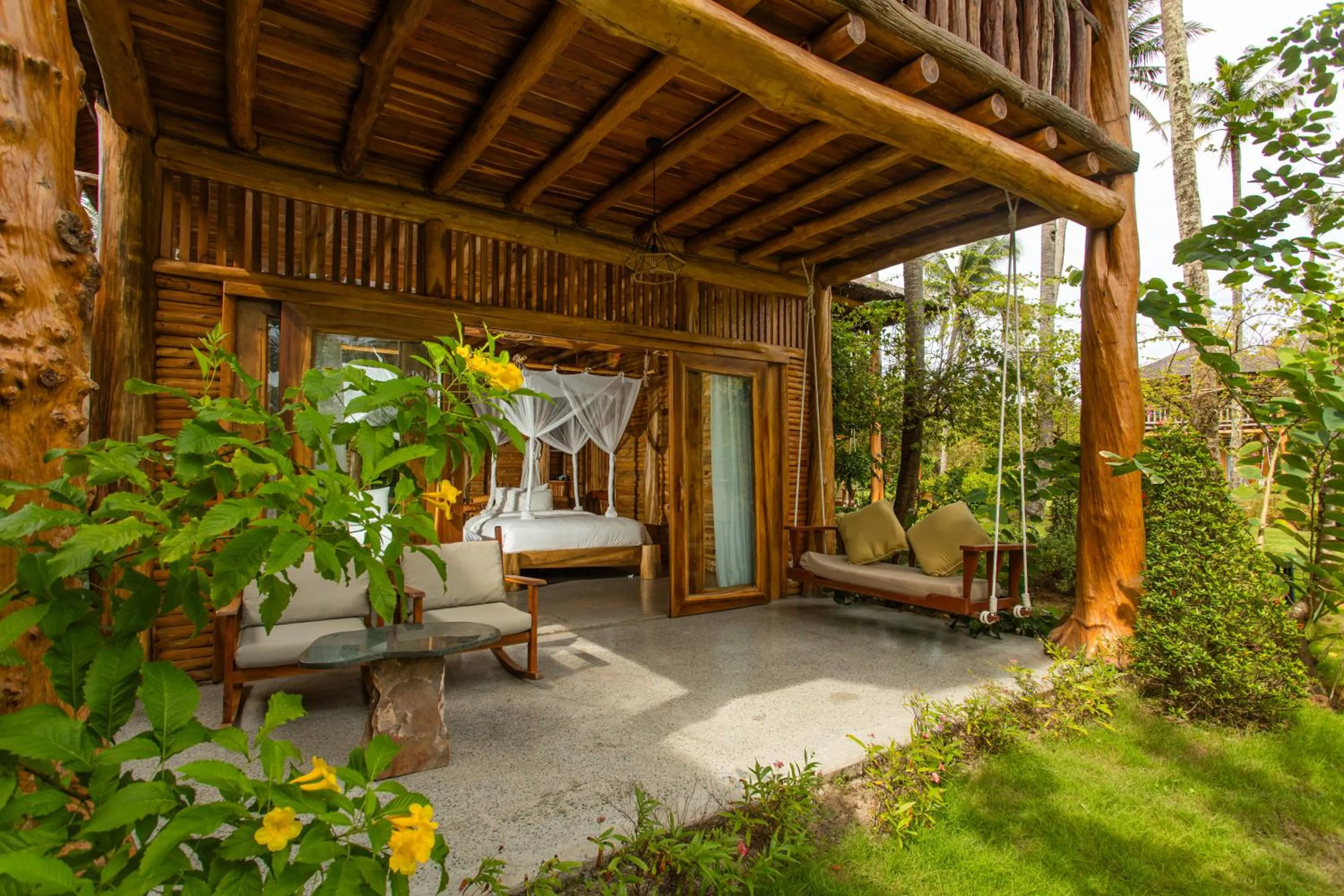 Garden in Grand Ocean Bay Resort Phu Quoc