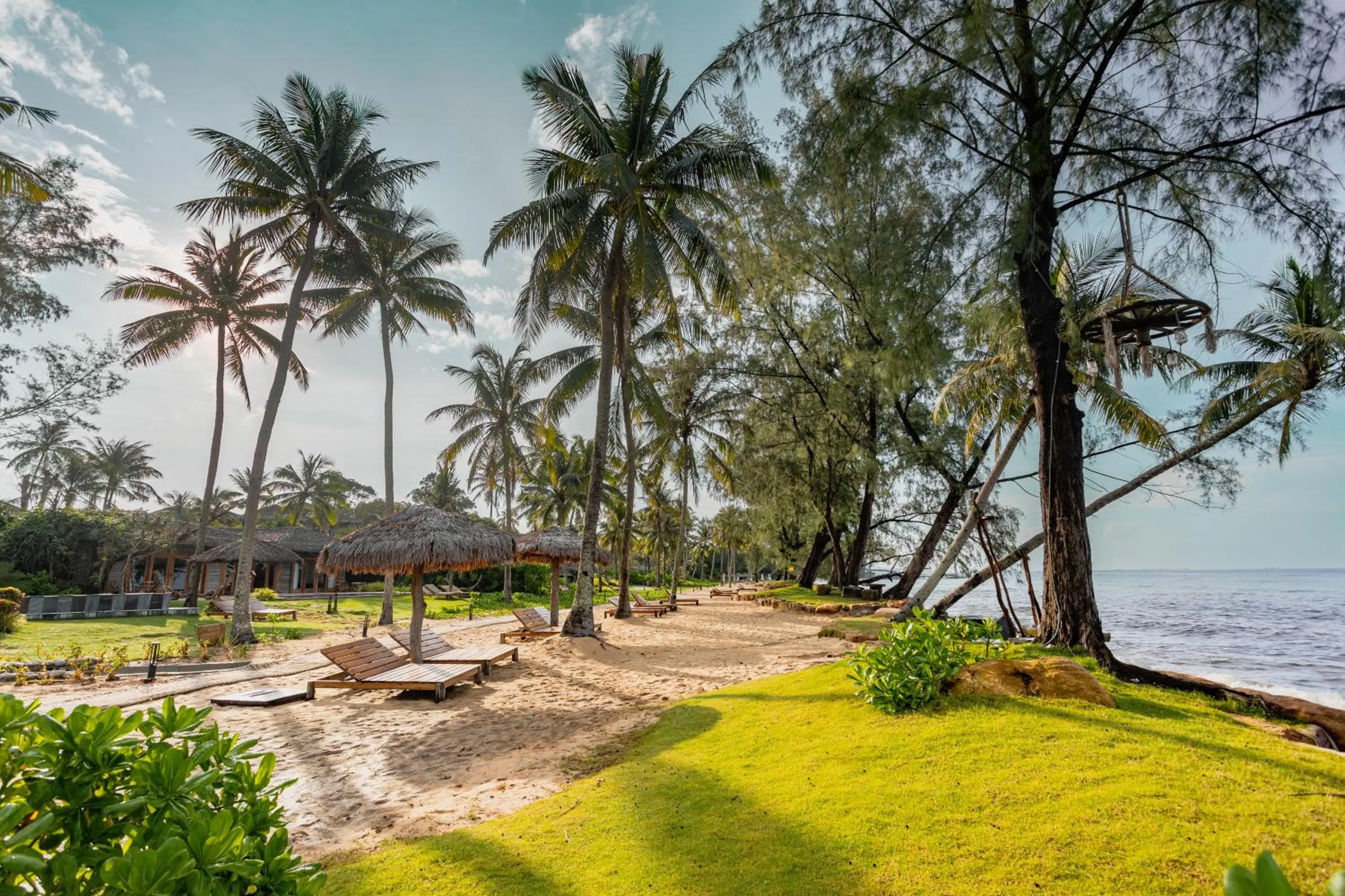 Beach in Grand Ocean Bay Resort Phu Quoc
