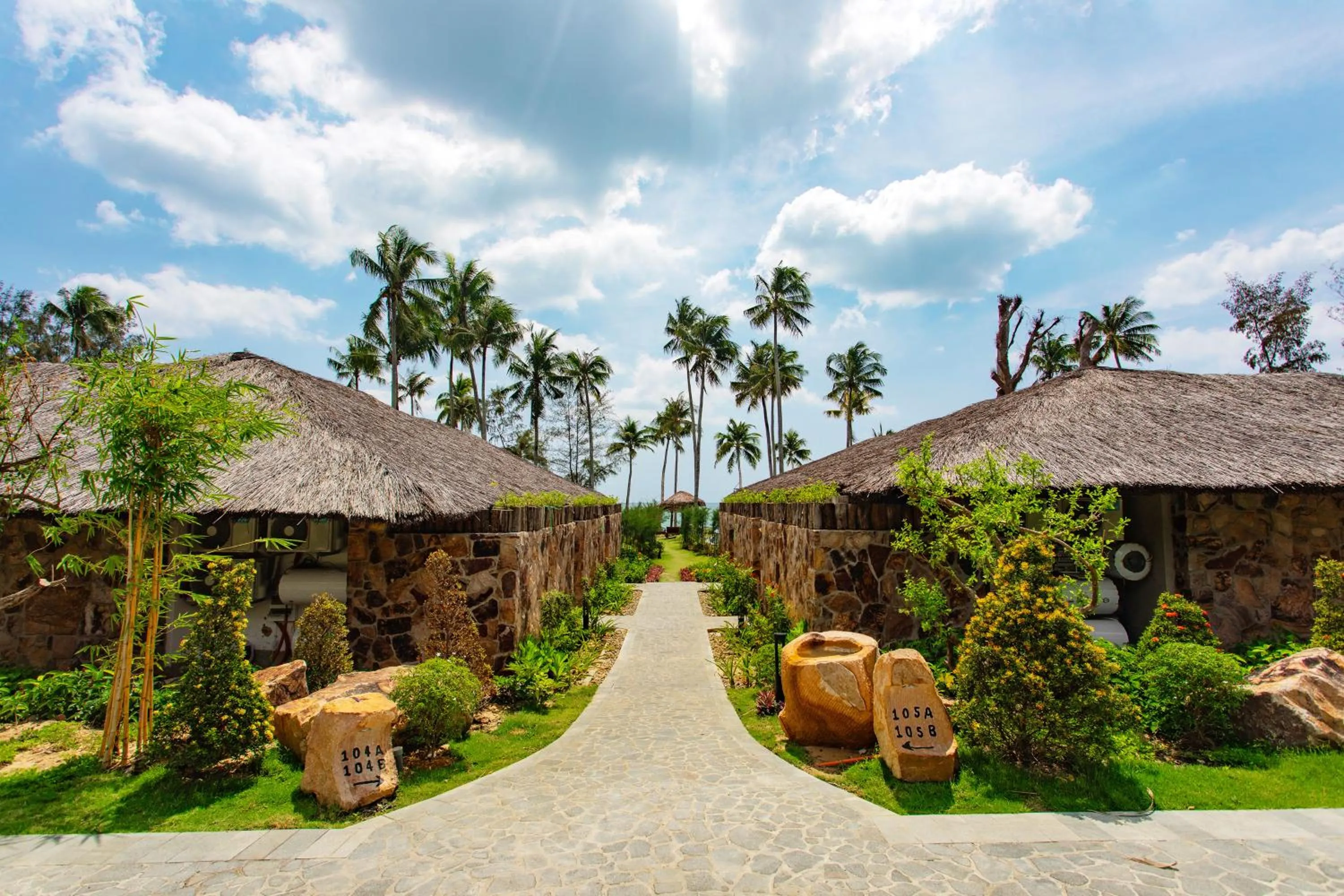 Natural landscape in Grand Ocean Bay Resort Phu Quoc