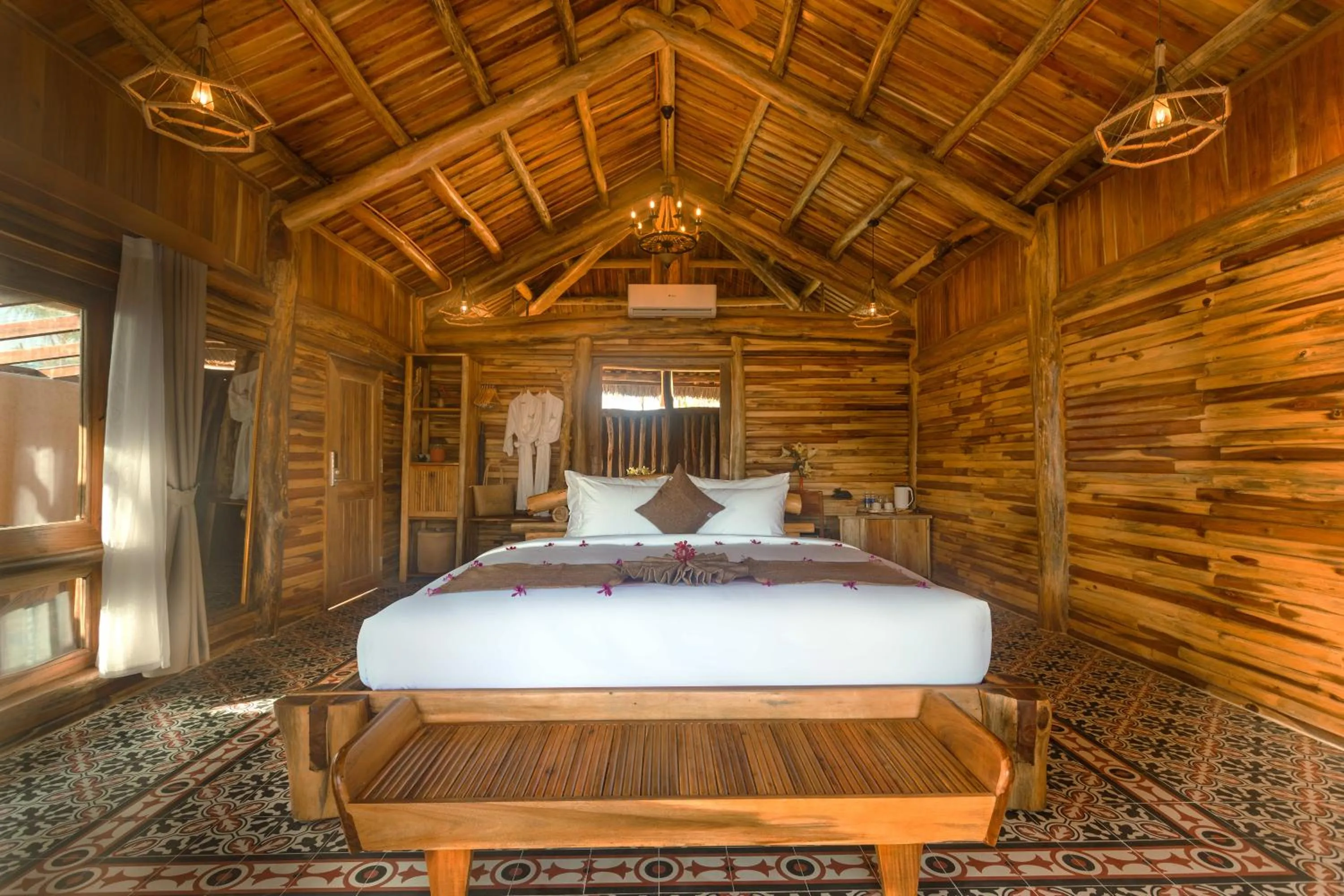 Bedroom, Bed in Grand Ocean Bay Resort Phu Quoc