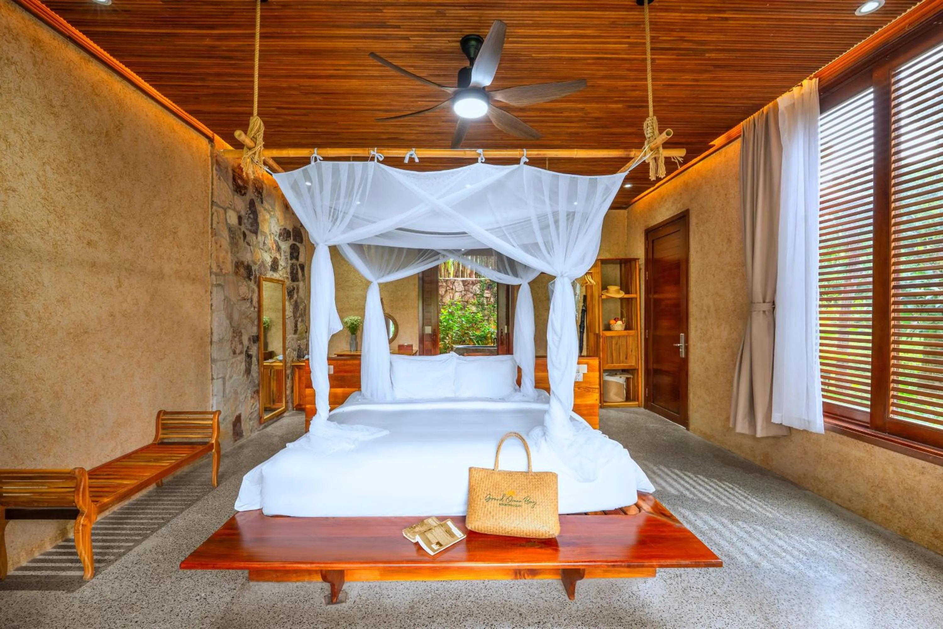 TV and multimedia, Bed in Grand Ocean Bay Resort Phu Quoc