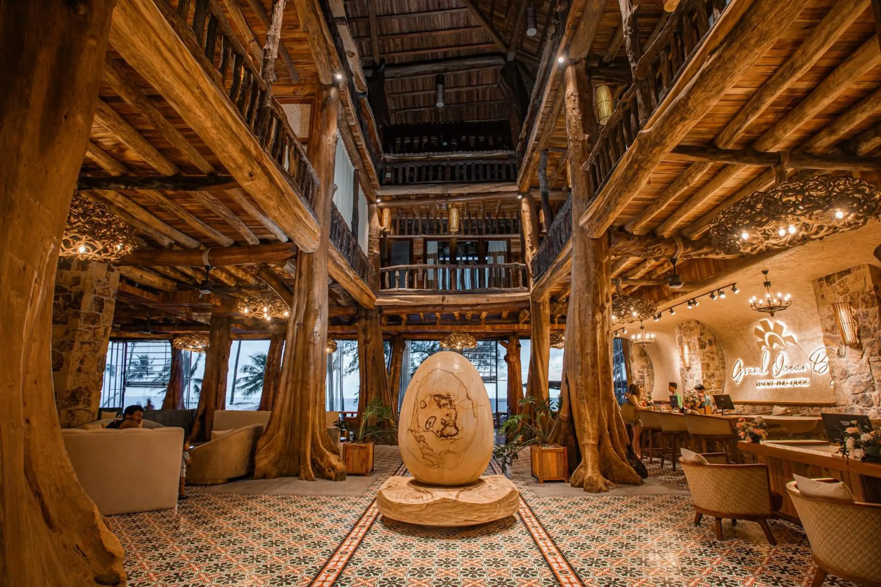 Lobby or reception in Grand Ocean Bay Resort Phu Quoc Lobby or reception in Grand Ocean Bay Resort Phu Quoc