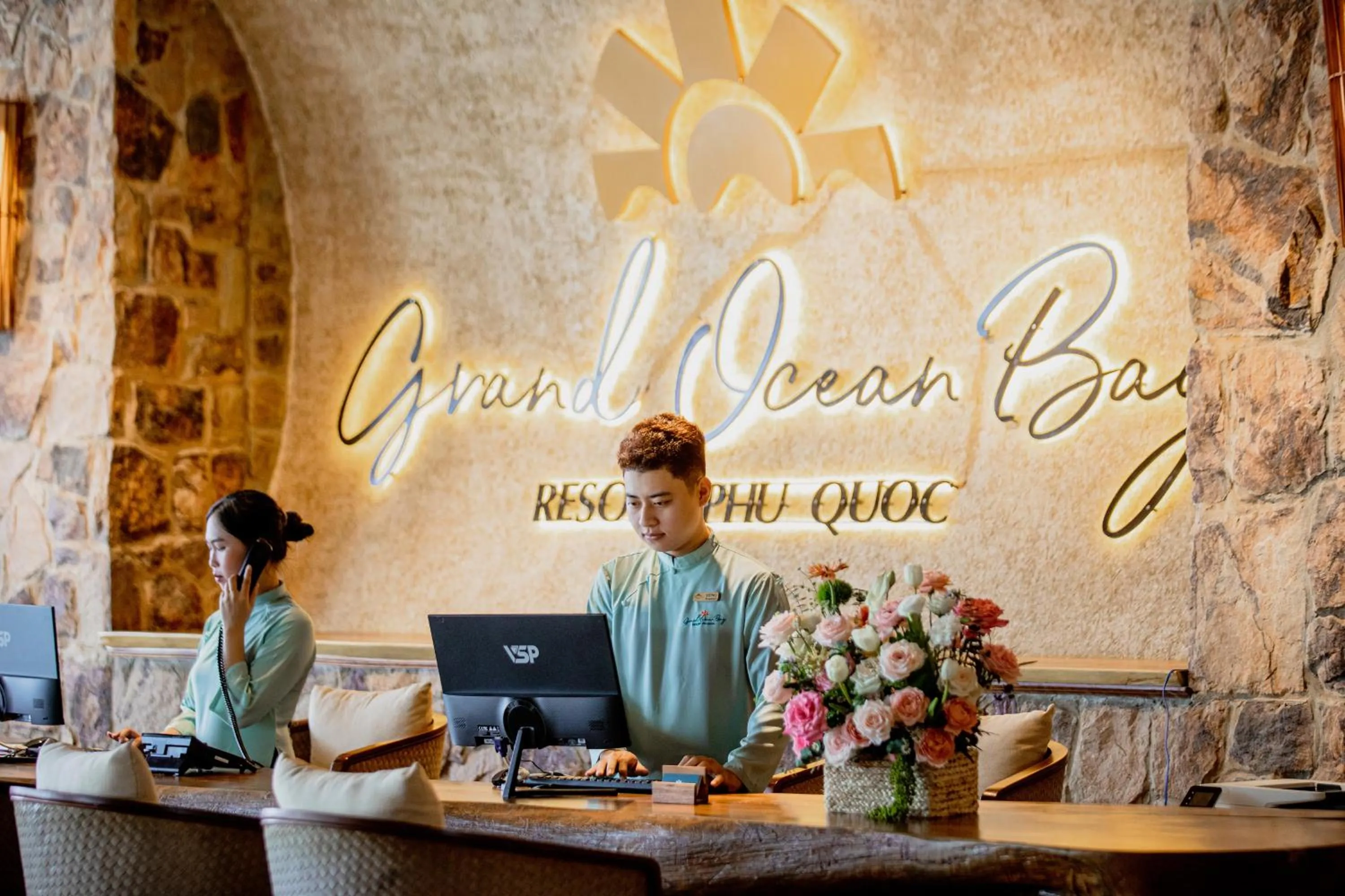 People in Grand Ocean Bay Resort Phu Quoc