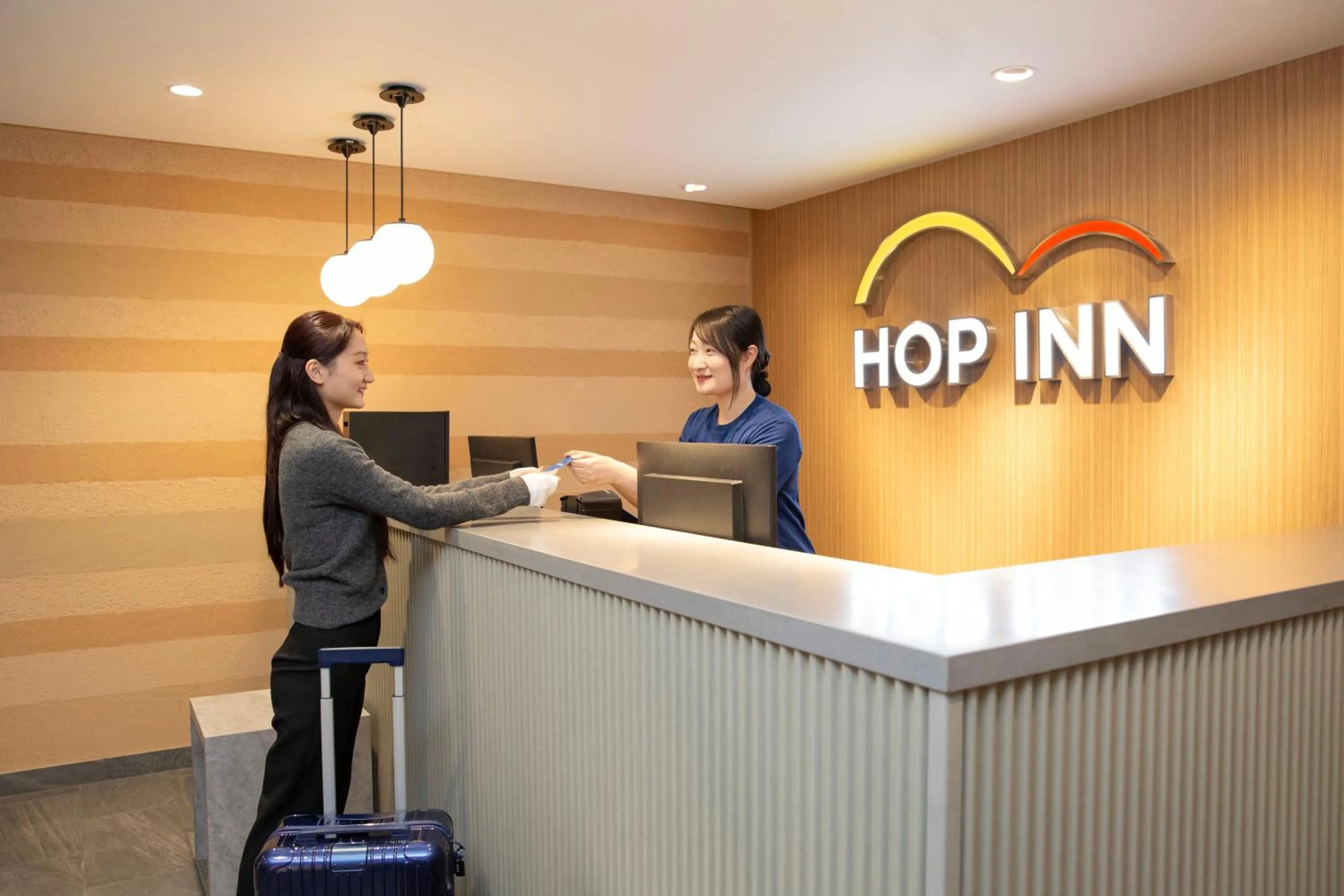Lobby or reception in Hop Inn Kyoto Shijo Omiya