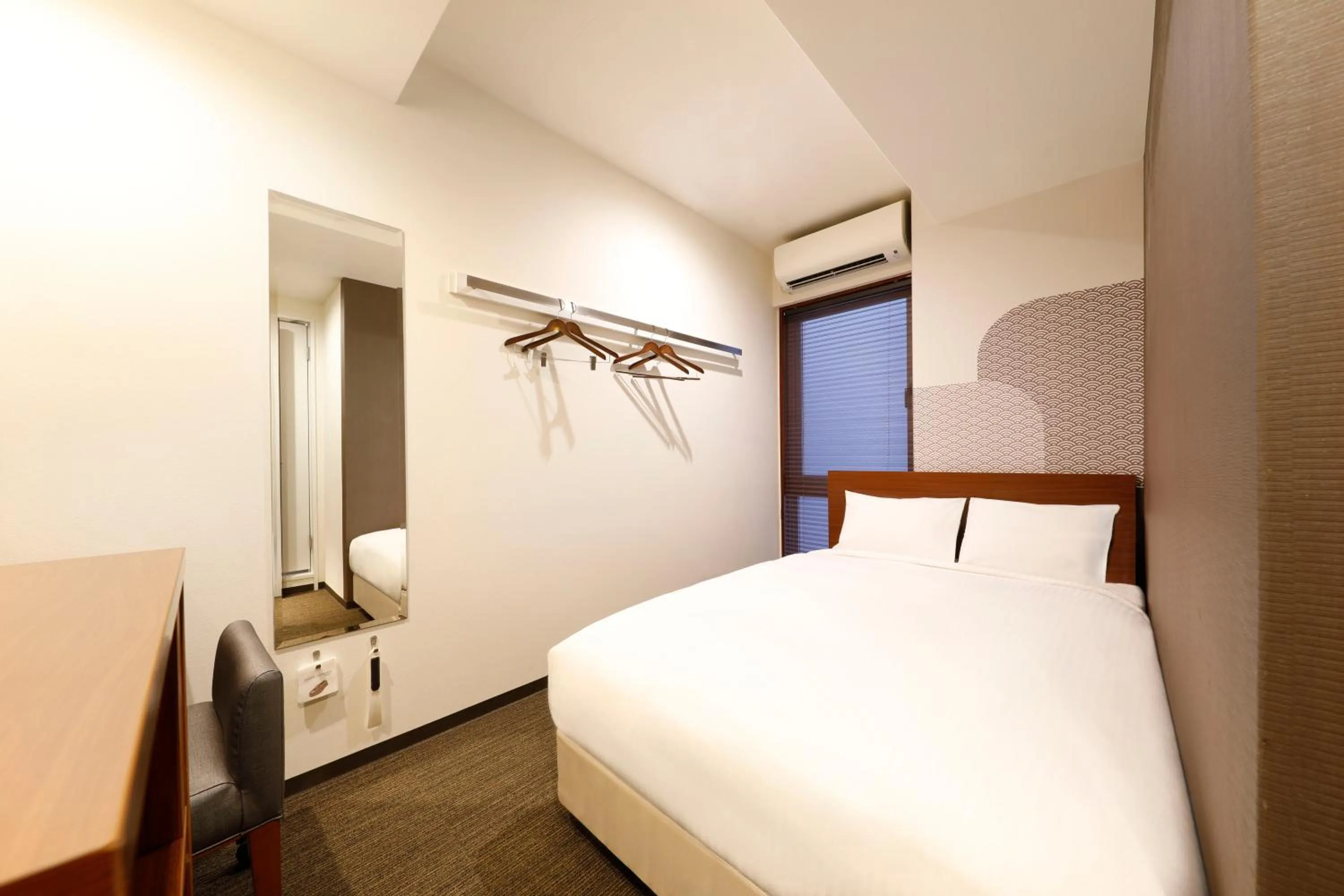 Bed in Hop Inn Kyoto Shijo Omiya