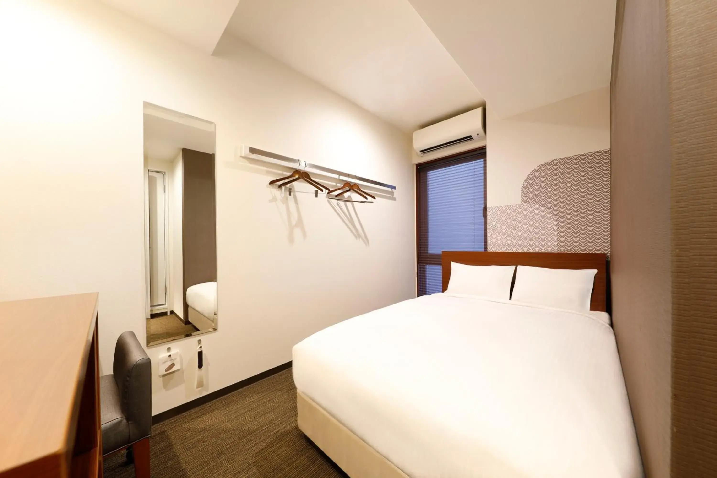 Bed in Hop Inn Kyoto Shijo Omiya Bed in Hop Inn Kyoto Shijo Omiya