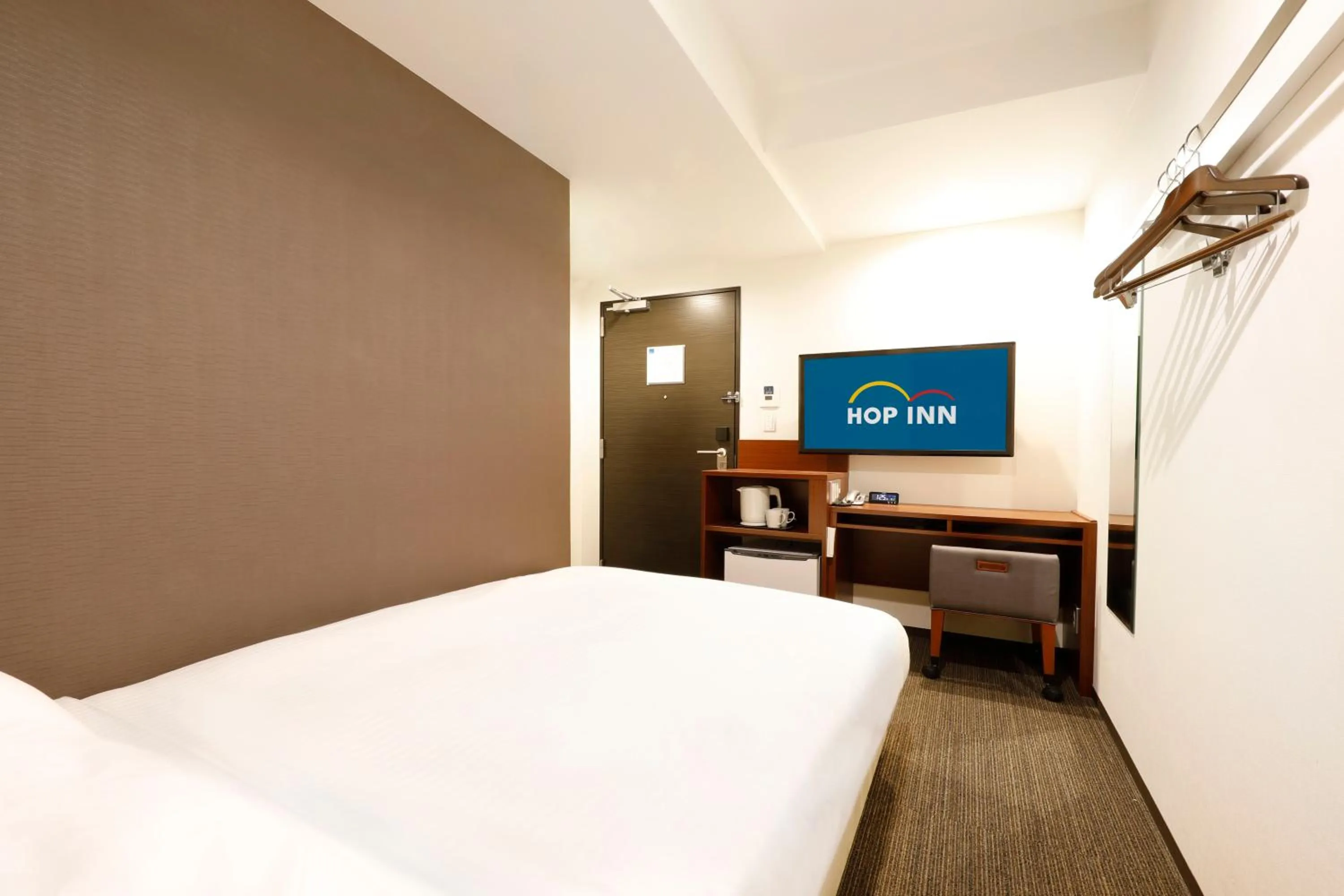 Bed in Hop Inn Kyoto Shijo Omiya