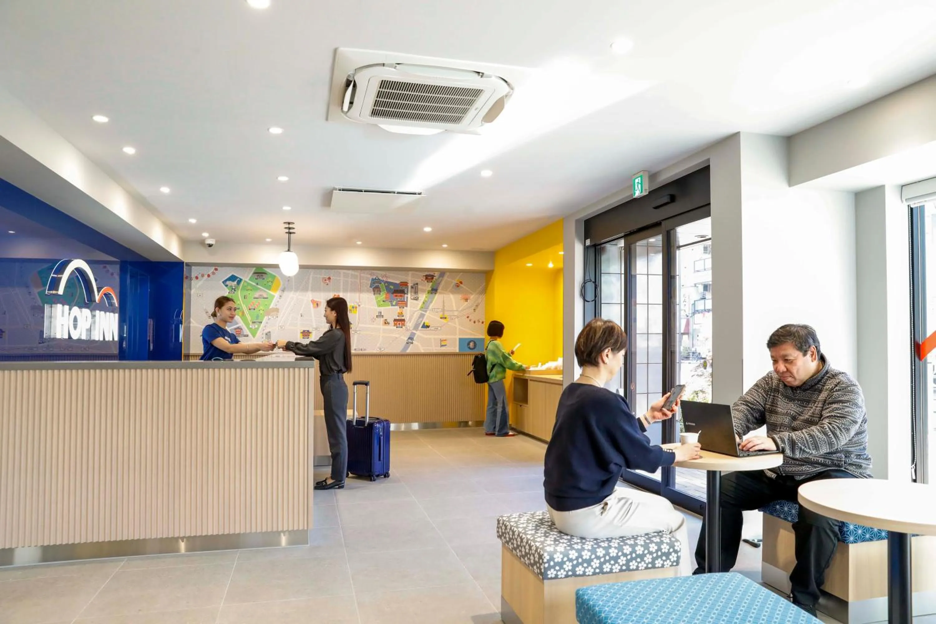 Lobby or reception in Hop Inn Tokyo Asakusa
