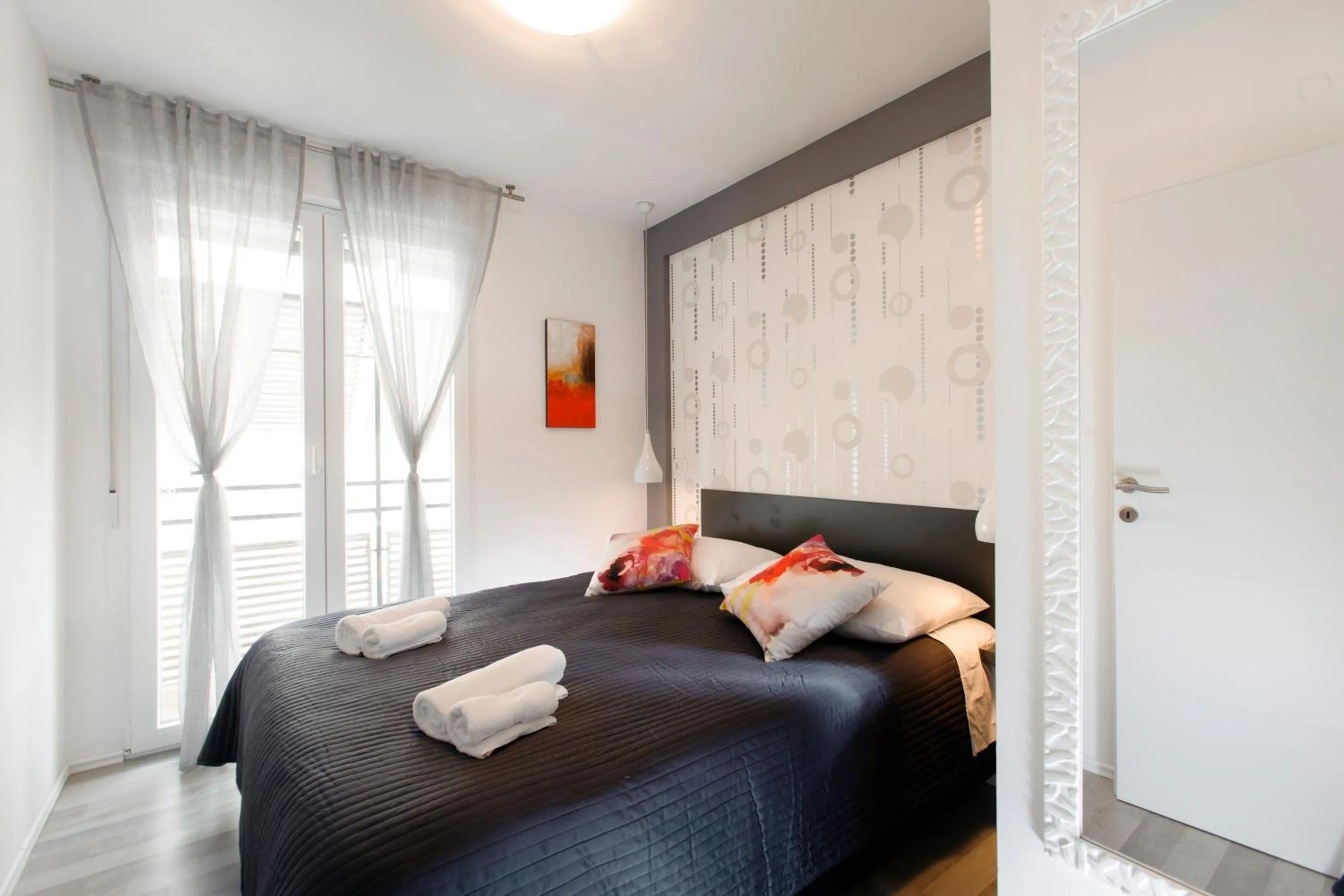 Bedroom, Bed in Teatrin Split