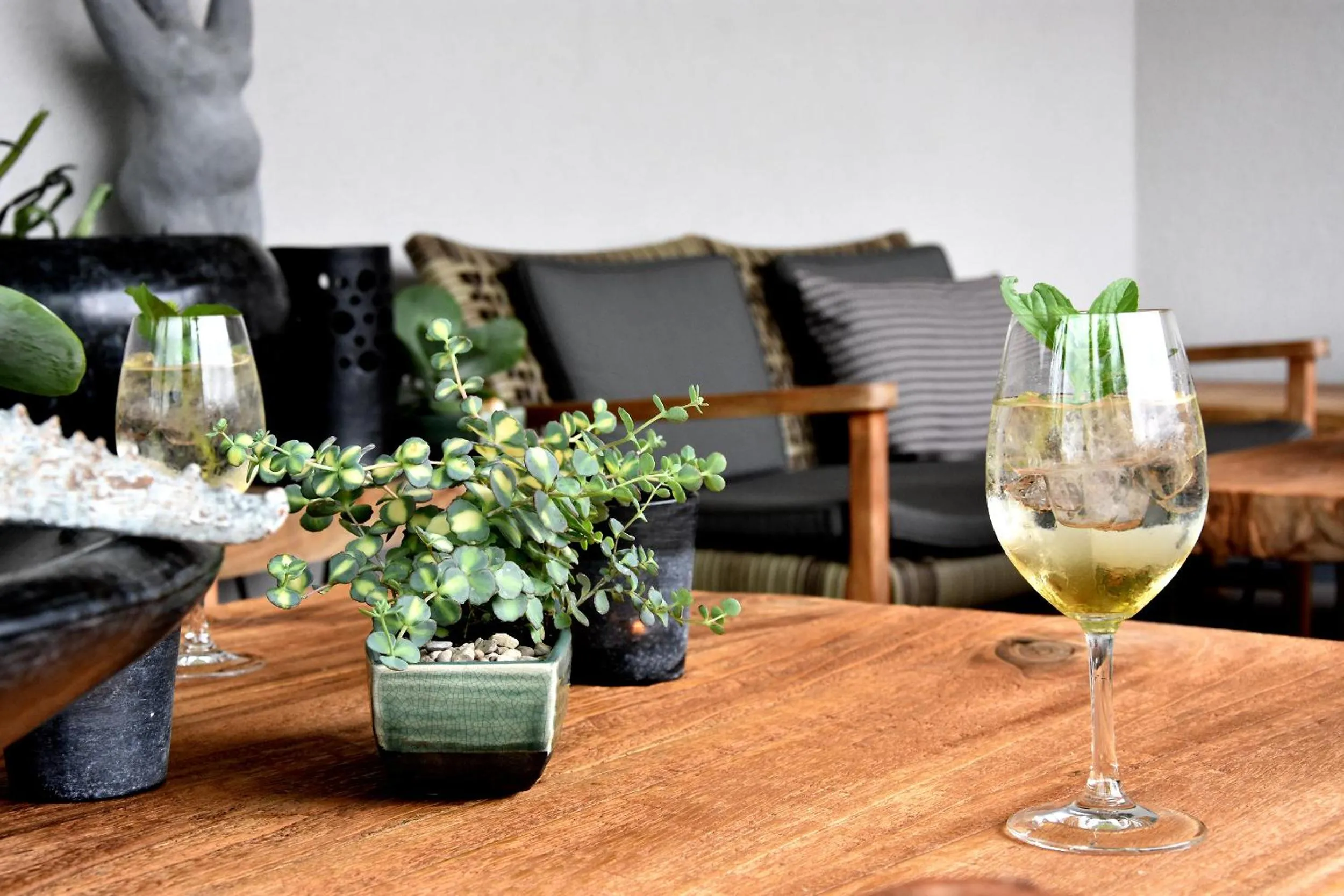 Balcony/Terrace in Wellnessgarten-Hotel