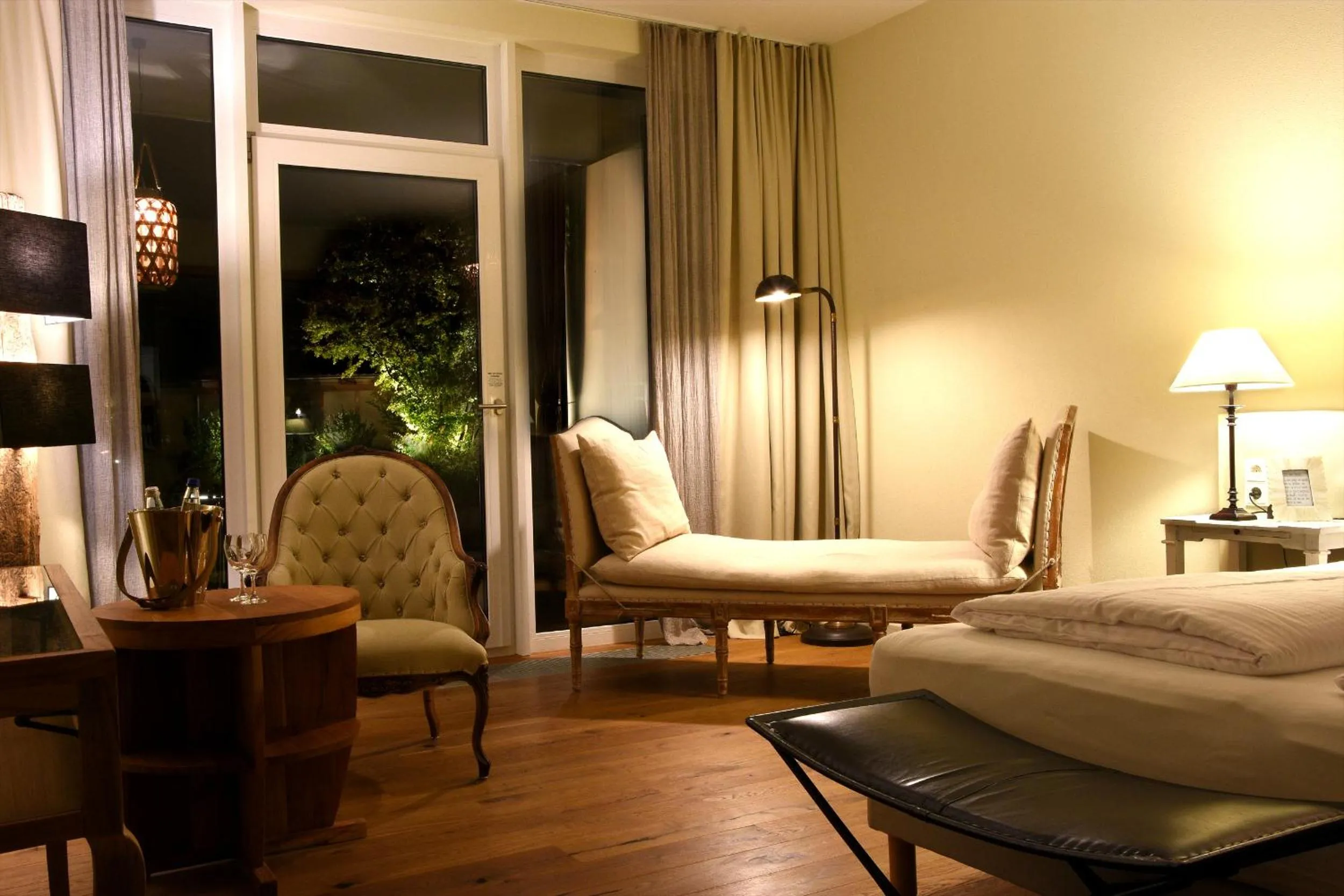 Seating area in Wellnessgarten-Hotel