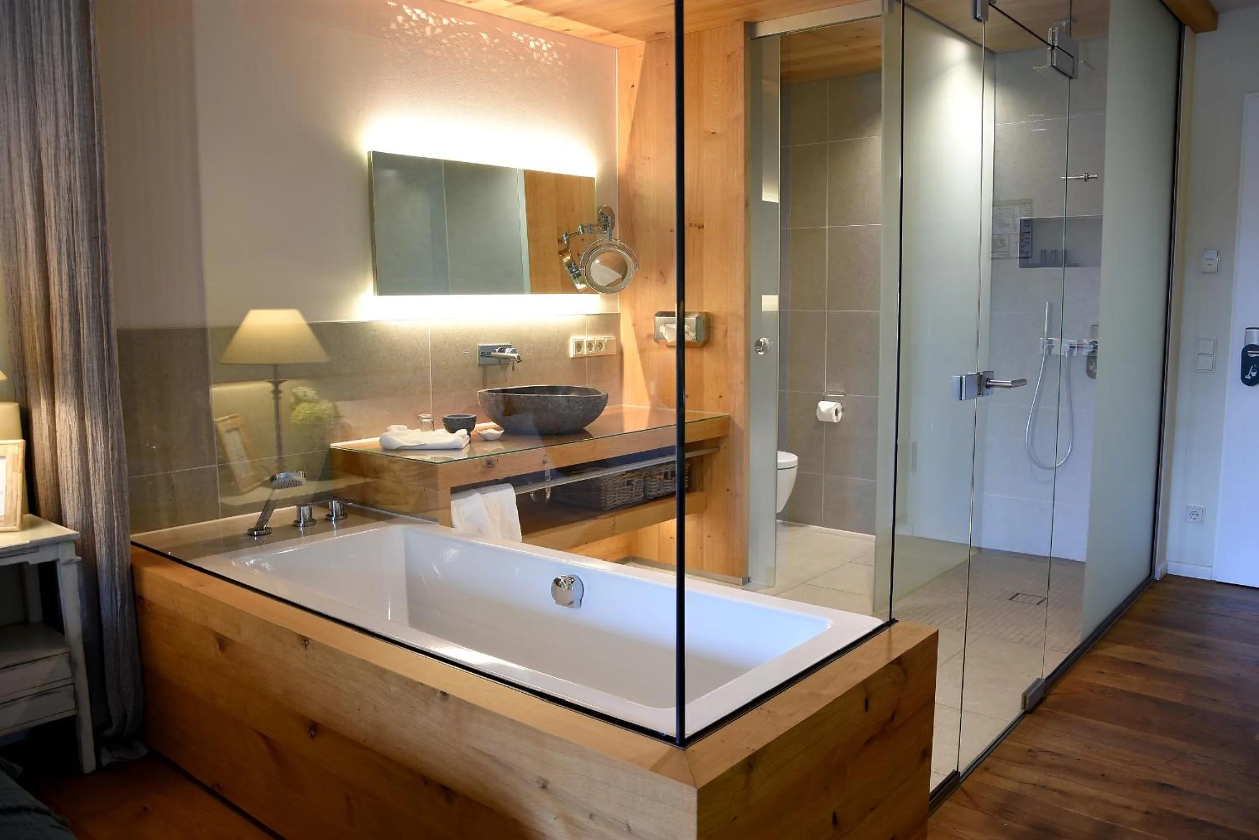 Bathroom in Wellnessgarten-Hotel