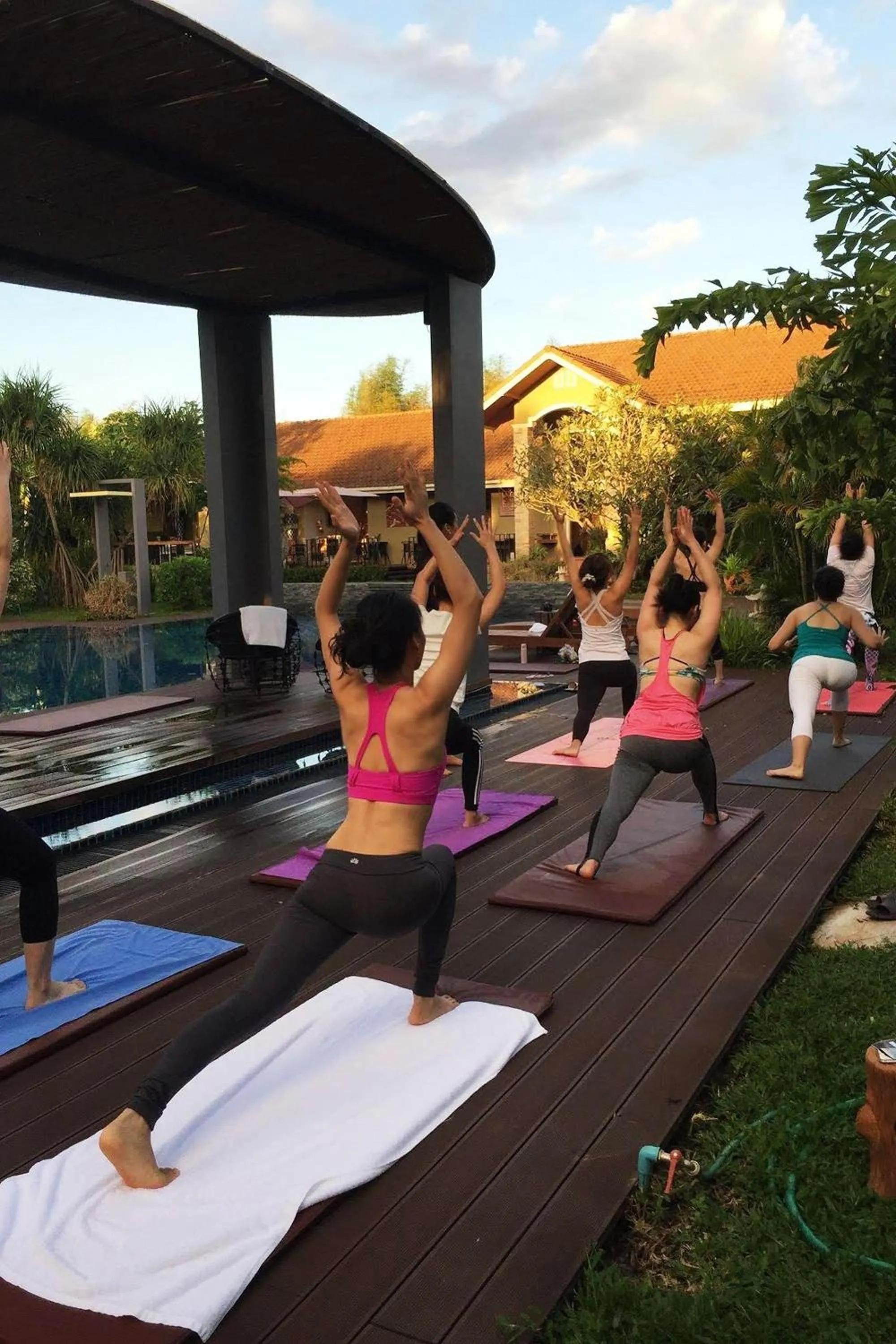 Swimming pool in Thai Good Arts Resort