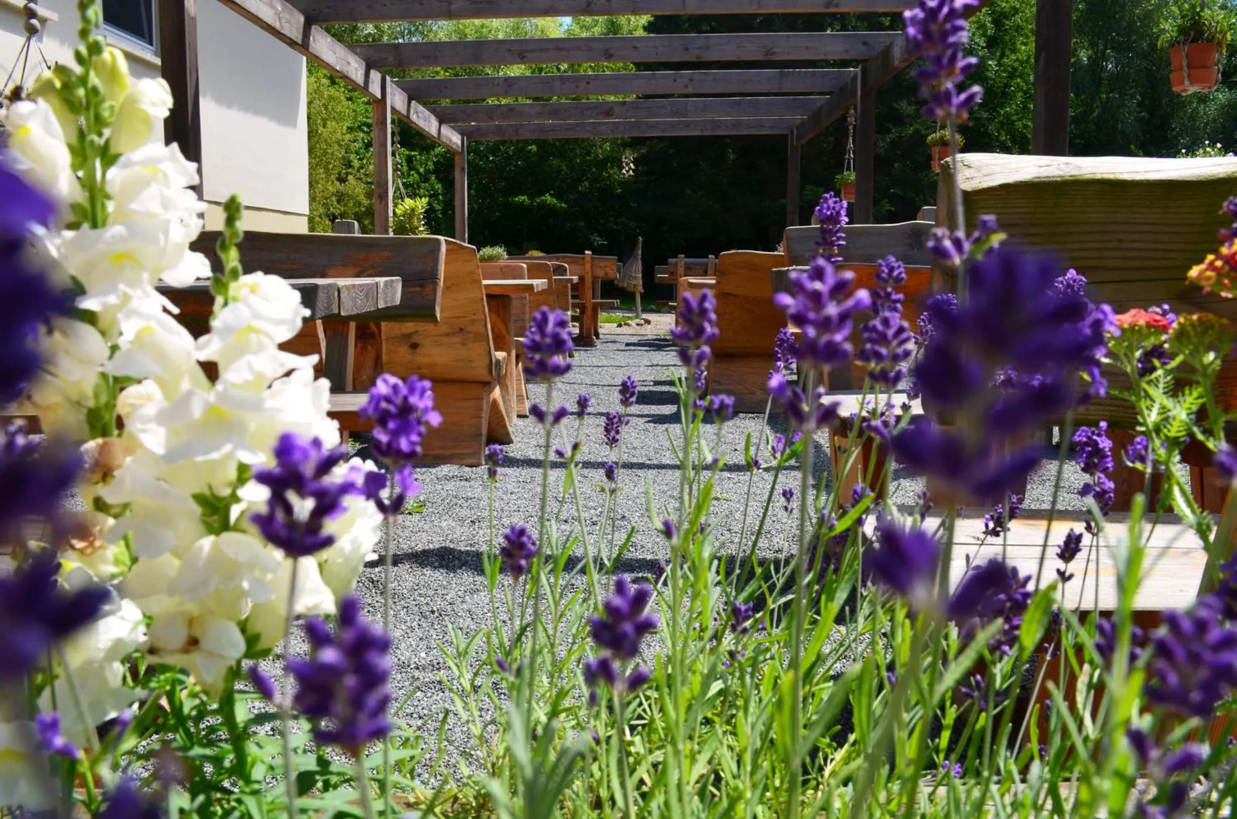 Seating area in Lodge Seaside Boutique Hotel