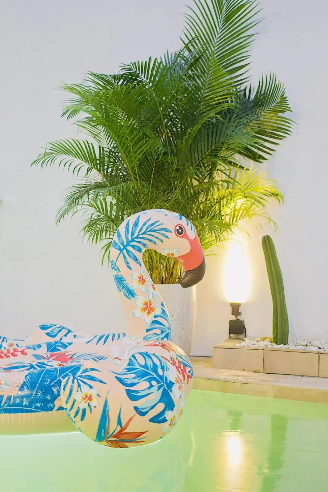 Pool view in Sampai Villa Santiva Pool view in Sampai Villa Santiva