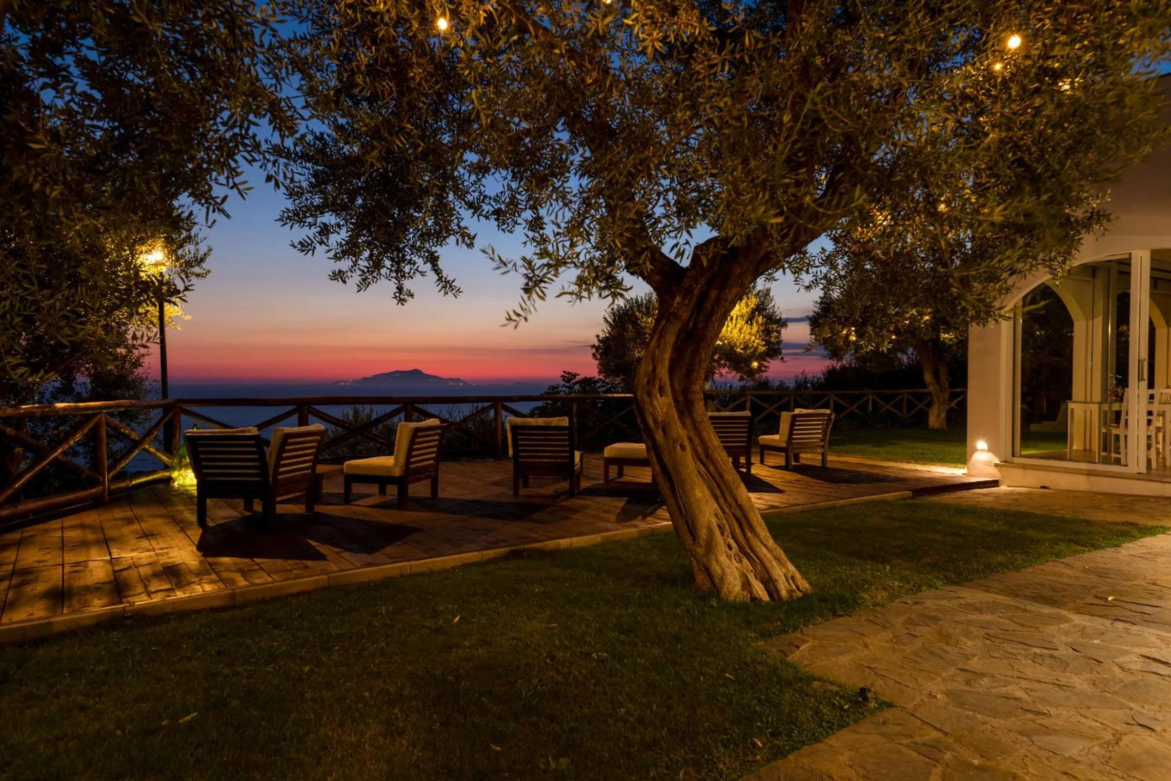 Patio in Casa Clementina Marciano
