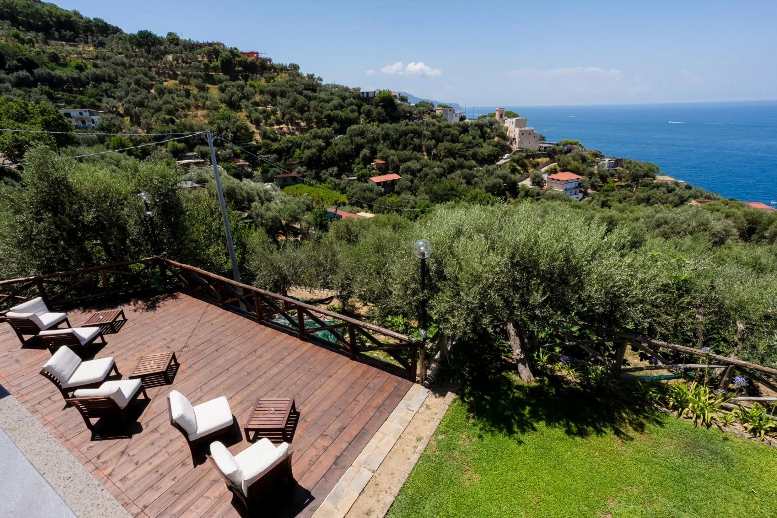 Natural landscape in Casa Clementina Marciano