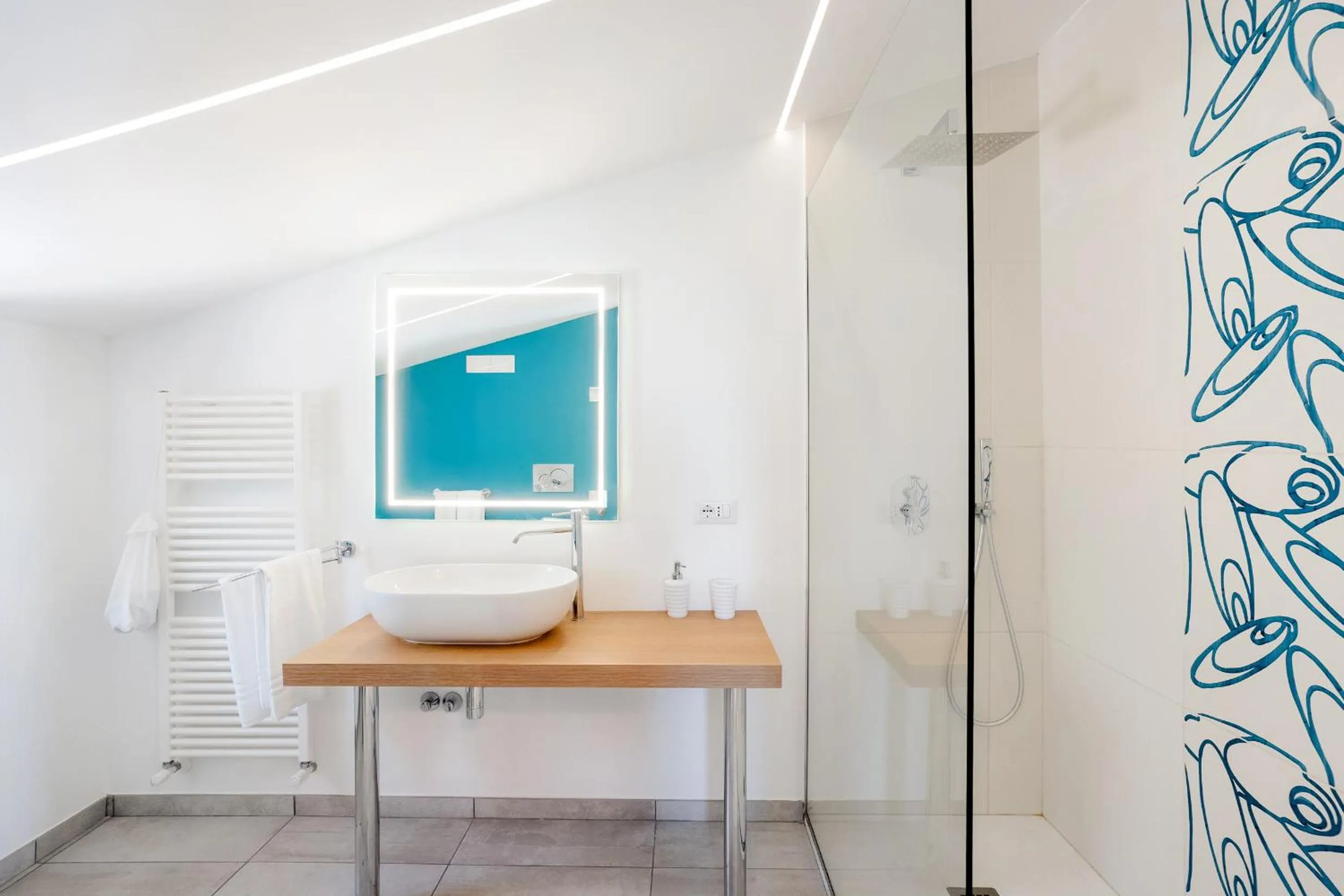 Bathroom in Casa Clementina Marciano