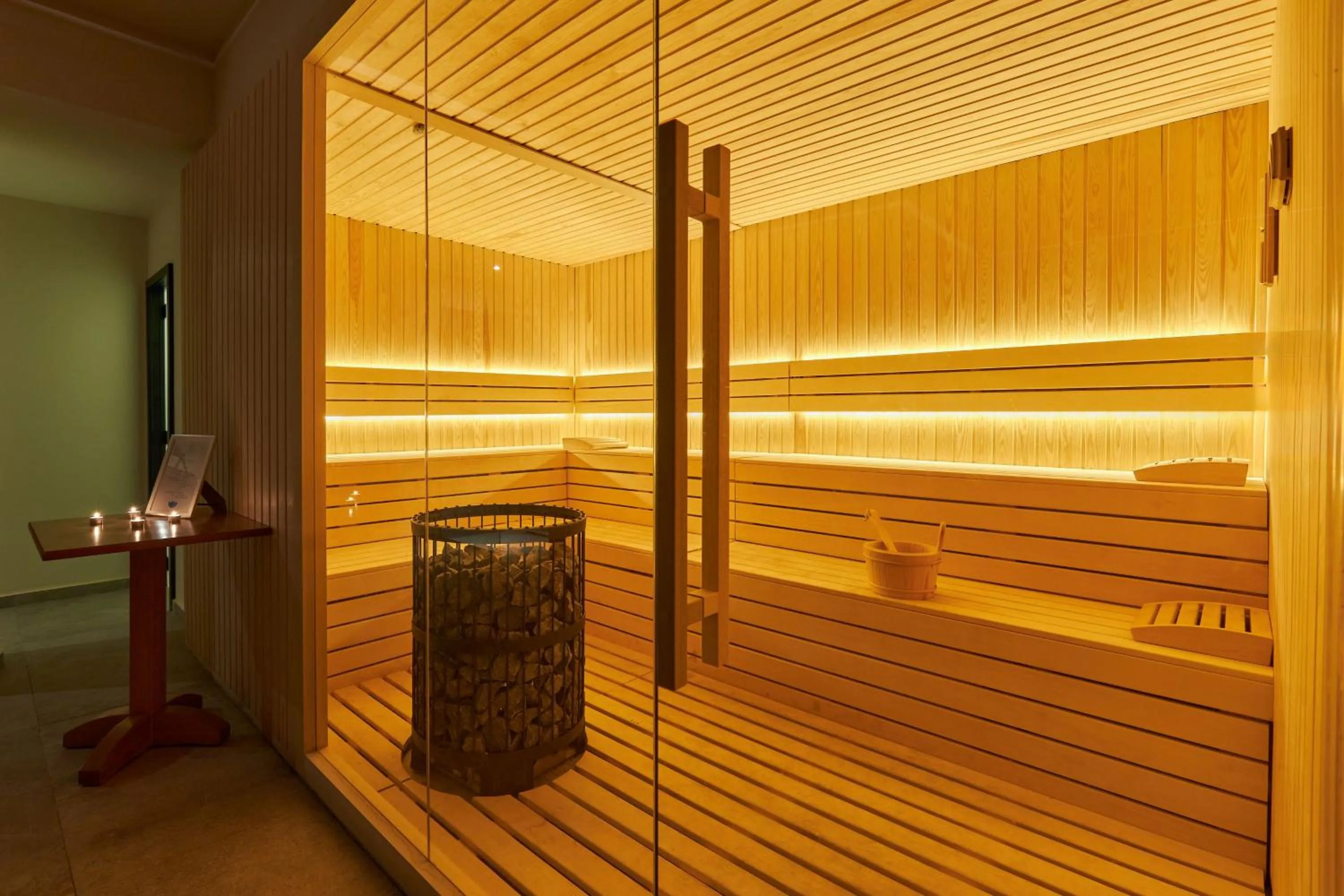 Sauna in Enorme Santanna Island