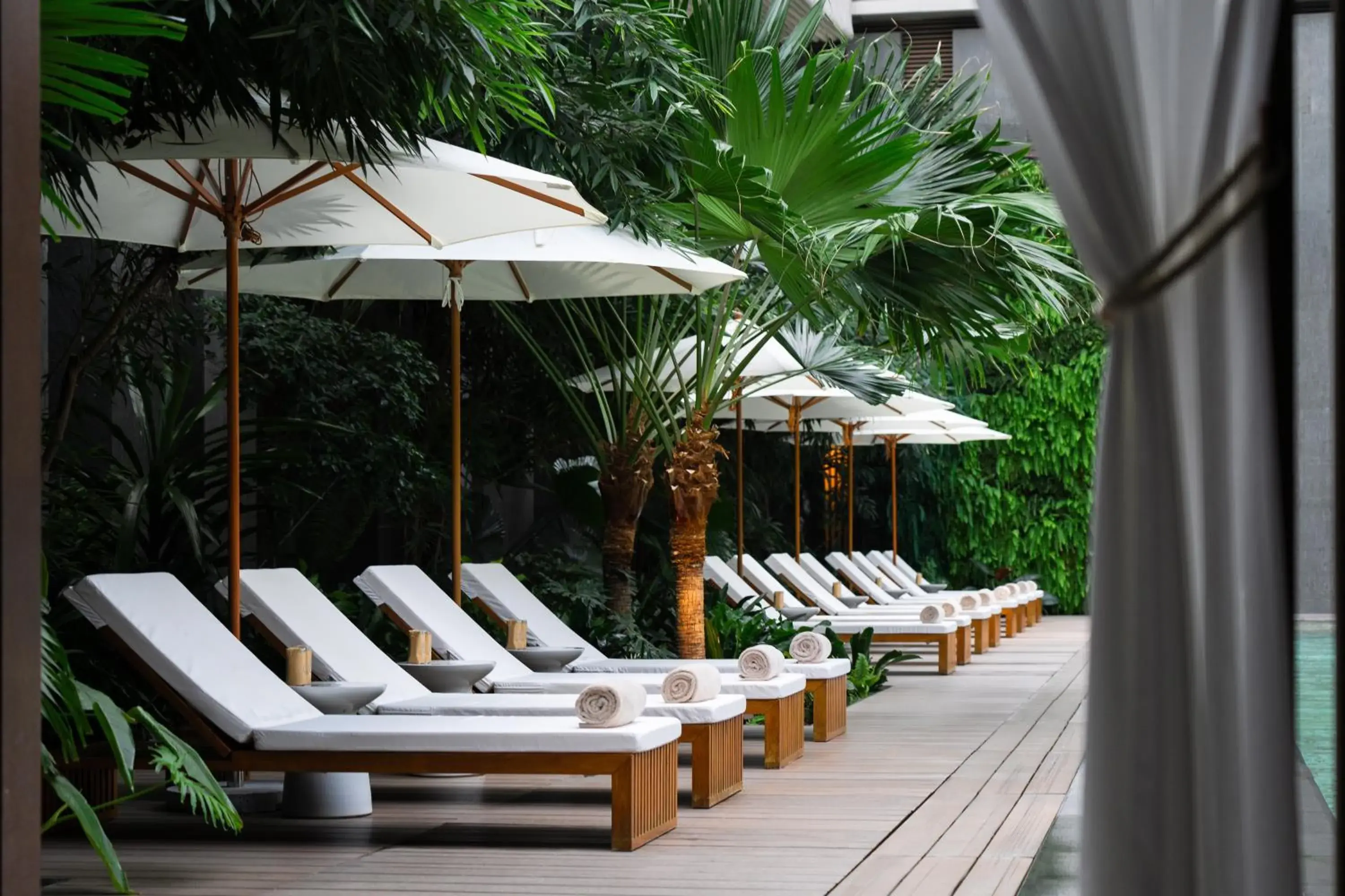 Swimming pool in Rosewood Beijing Swimming pool in Rosewood Beijing