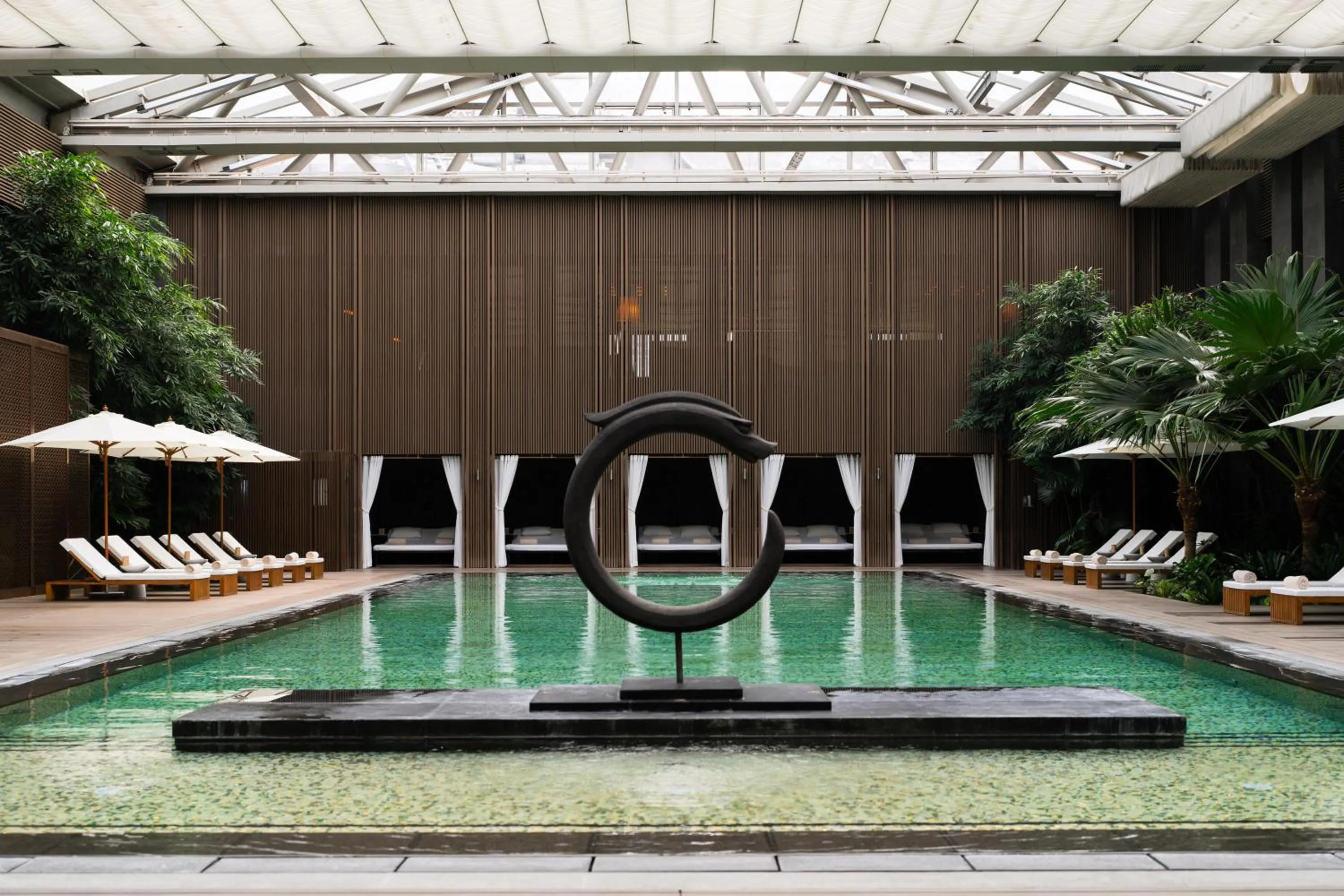 Swimming pool in Rosewood Beijing