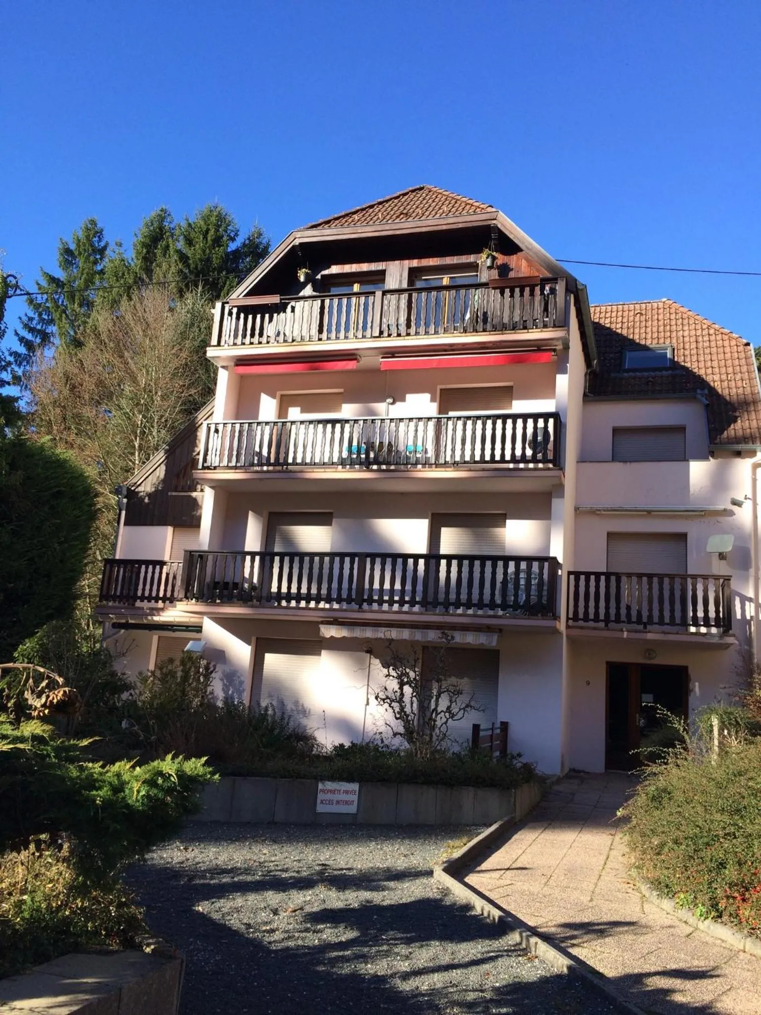 Property building in Appartement Adélaïde