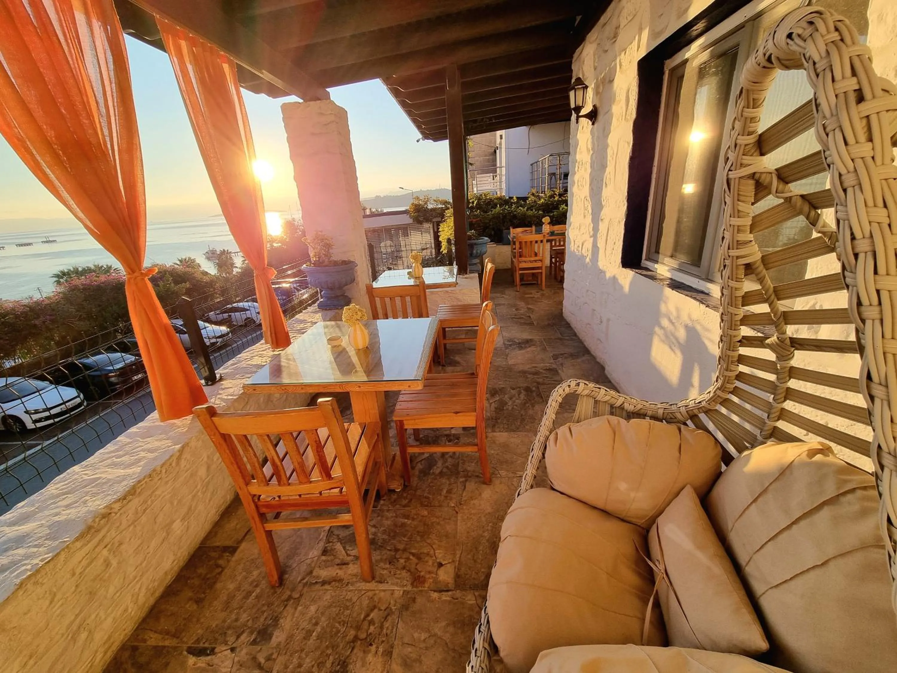 Patio in Kumbahçe Fethiye Hanım Pansiyon BODRUM