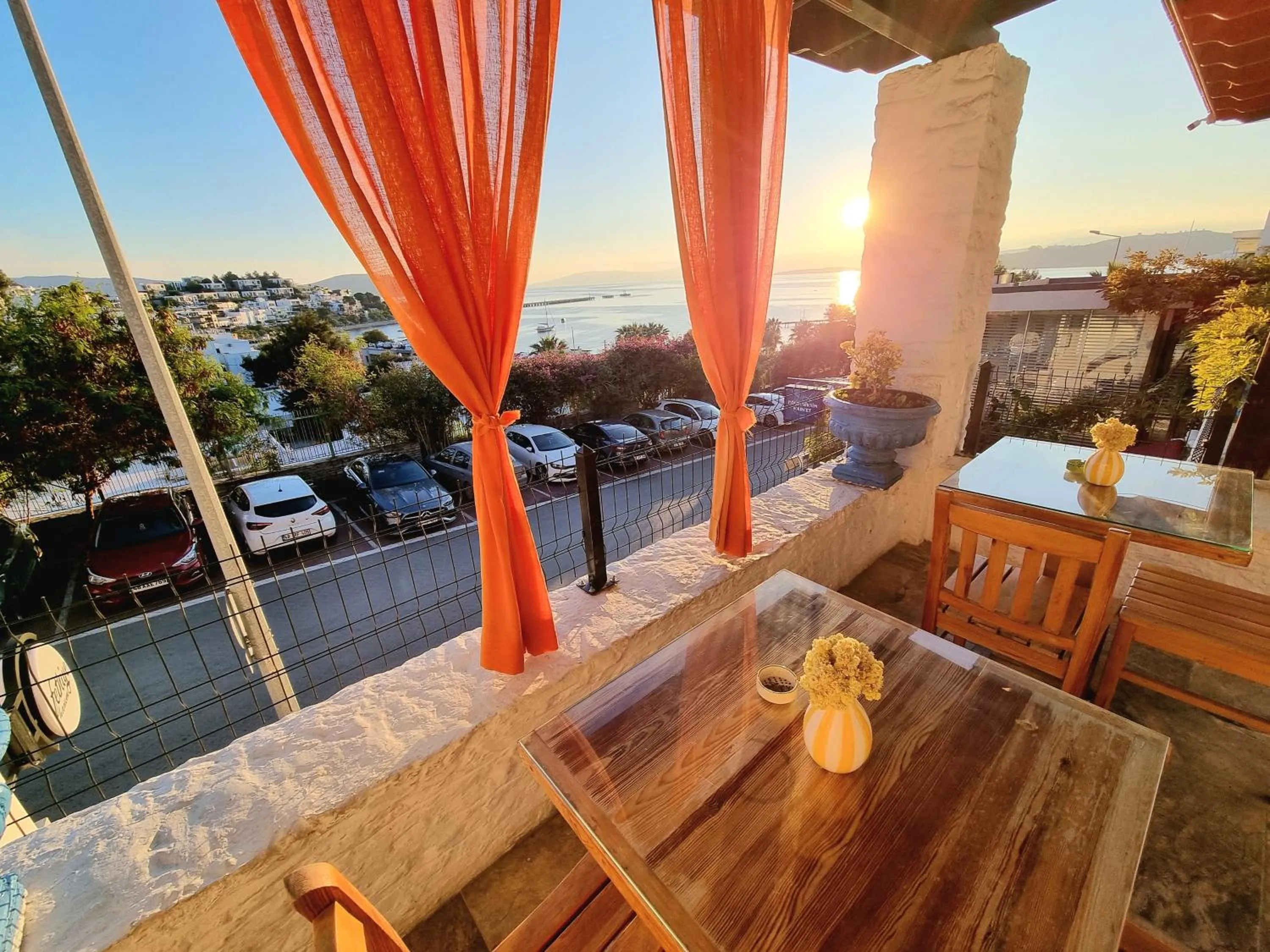 Patio in Kumbahçe Fethiye Hanım Pansiyon BODRUM