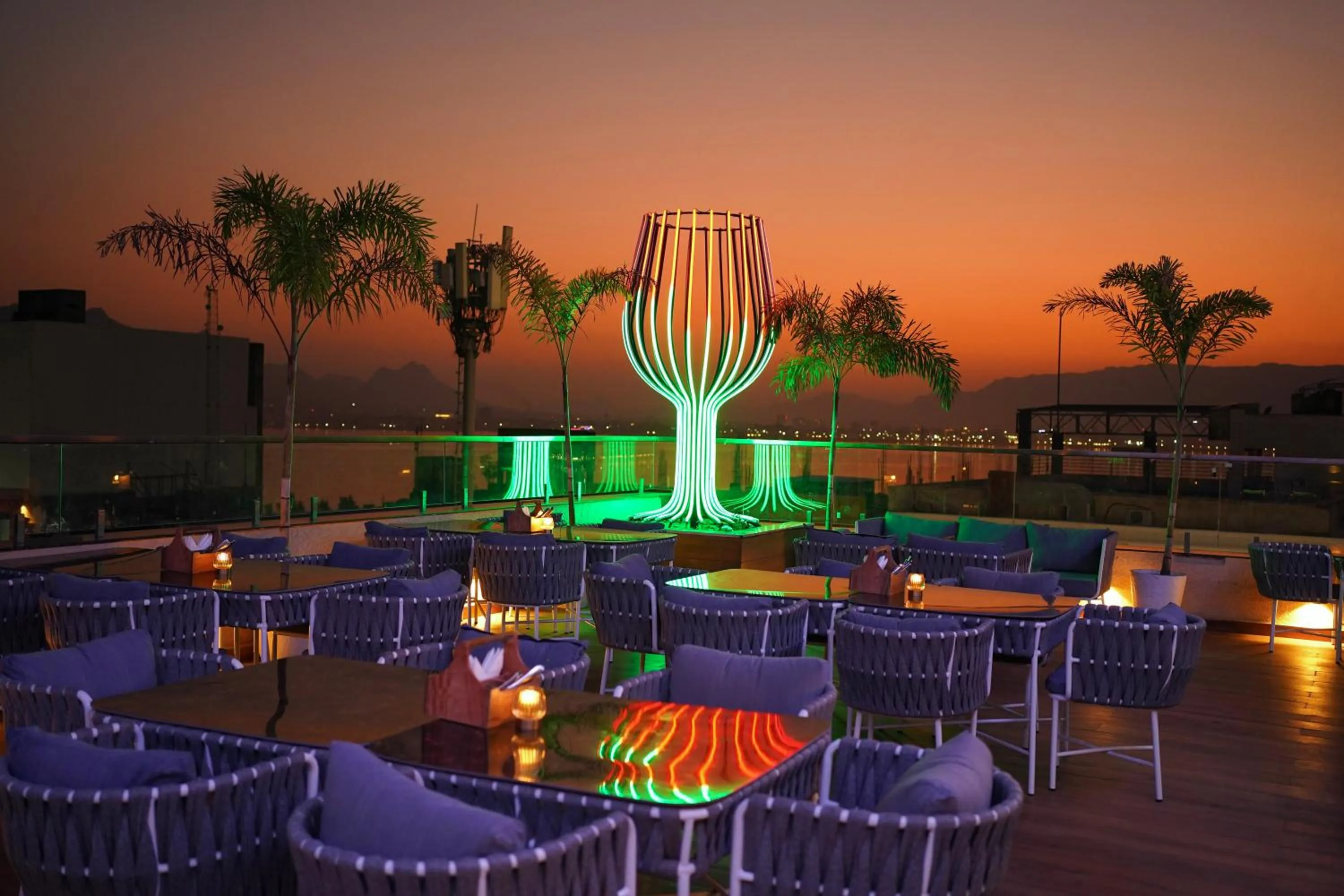 Restaurant/places to eat in The Fern Residency Ajmer