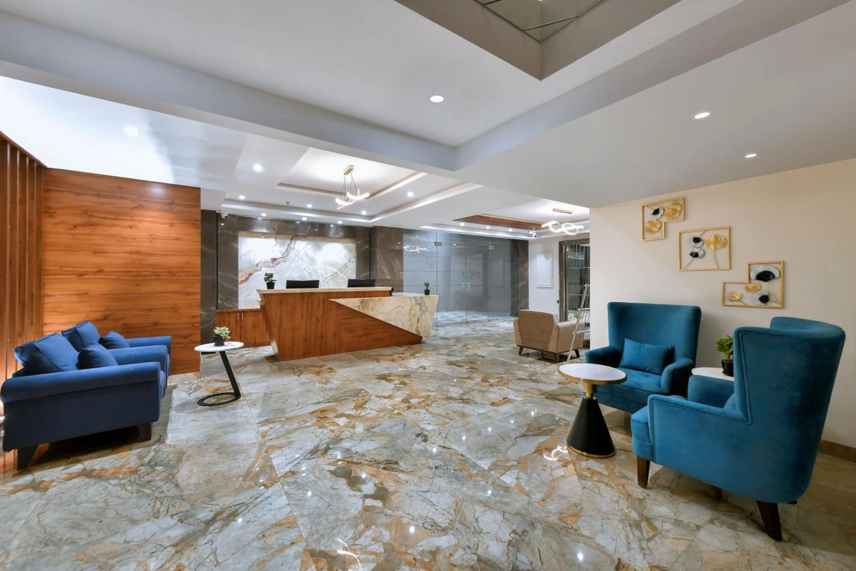 Lobby or reception in The Fern Residency Ajmer