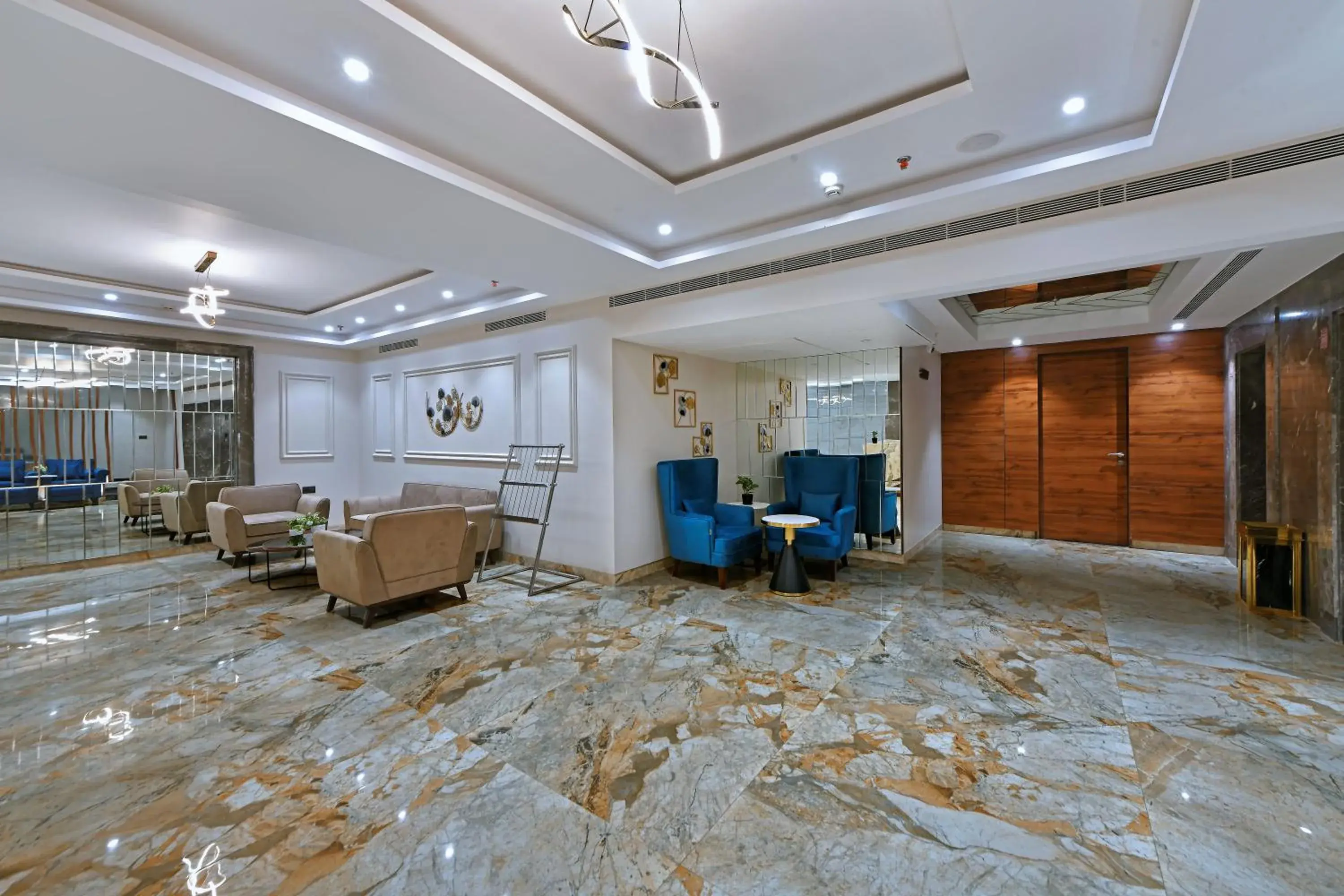 Lobby or reception in The Fern Residency Ajmer Lobby or reception in The Fern Residency Ajmer