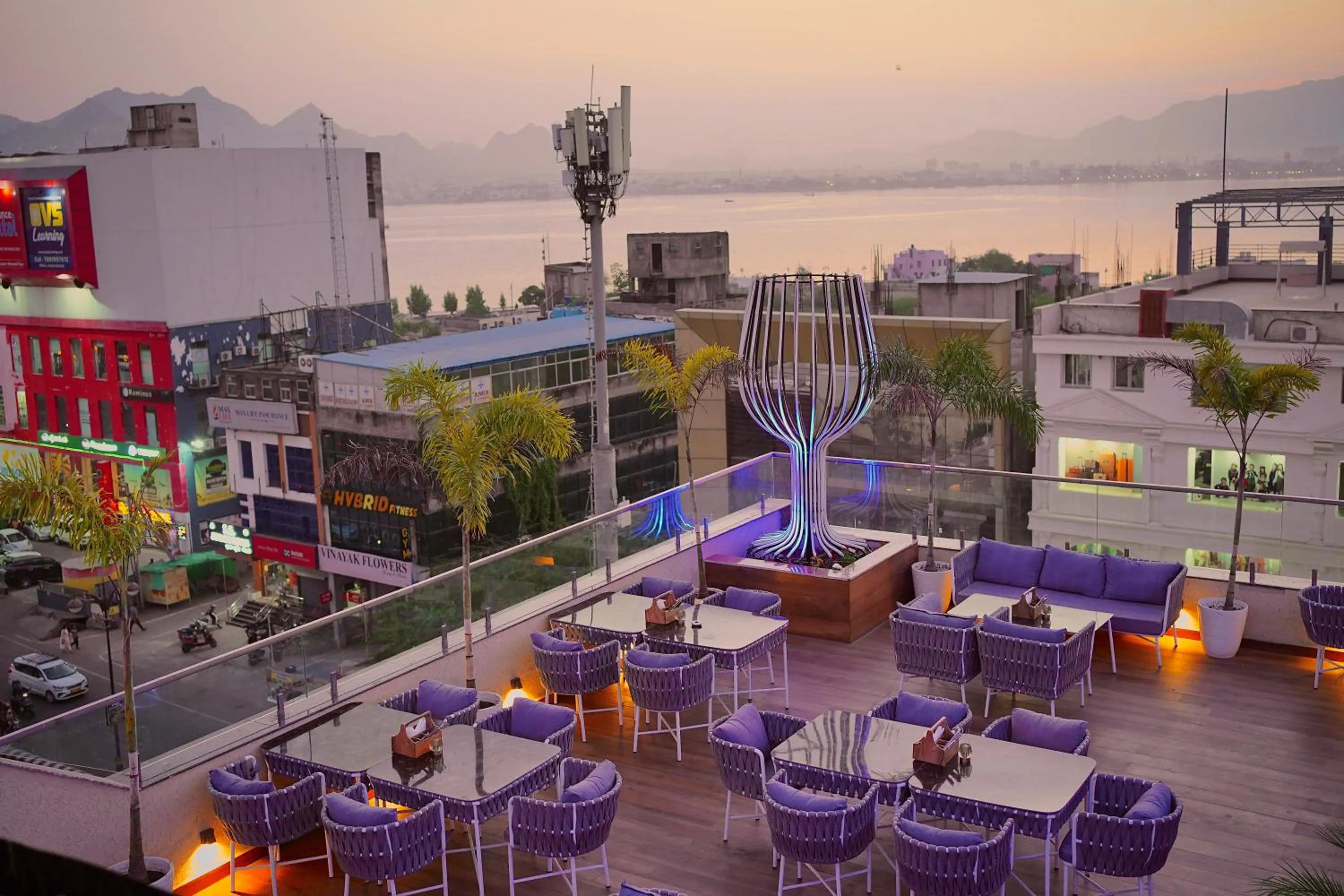 Restaurant/places to eat in The Fern Residency Ajmer