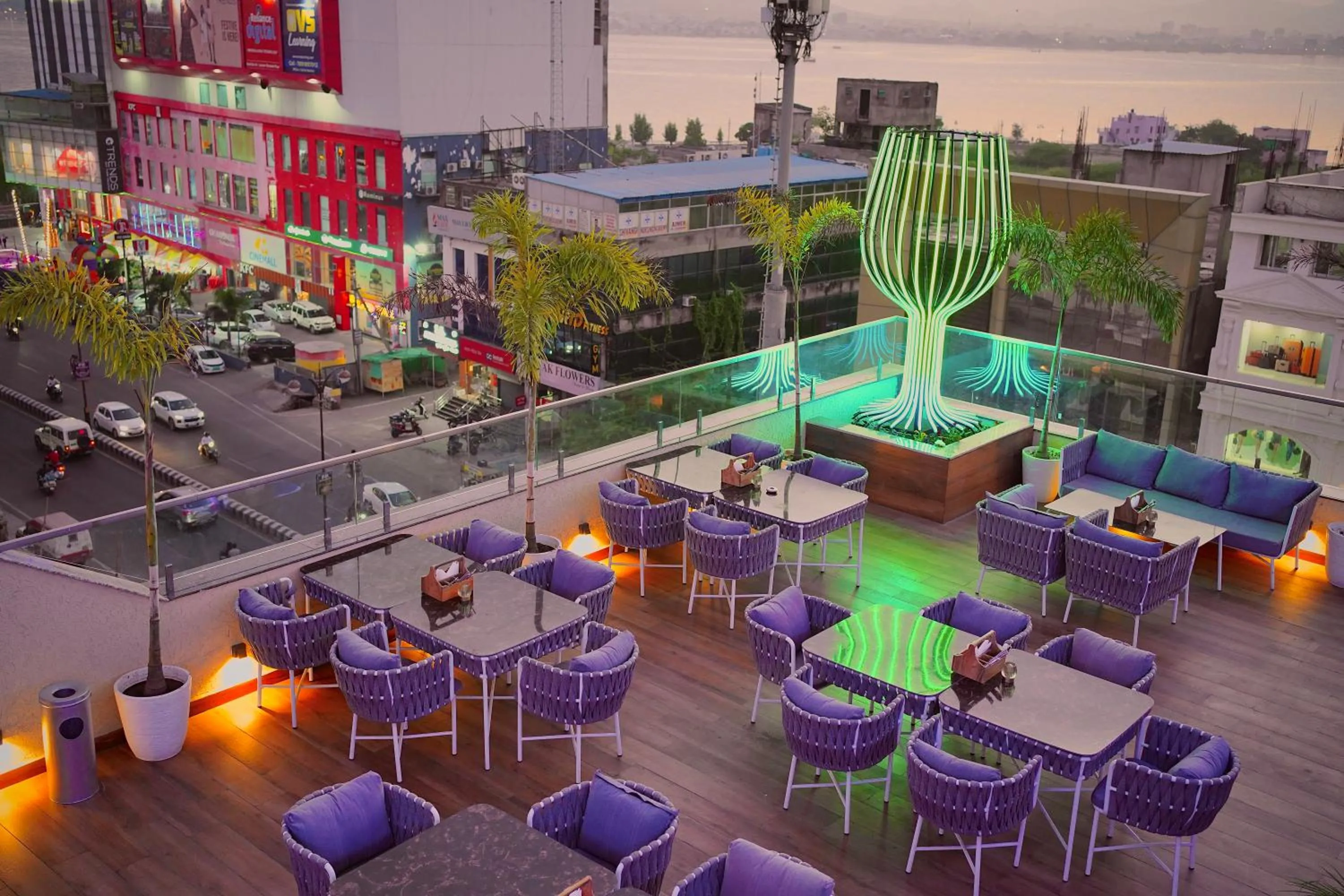 Restaurant/places to eat in The Fern Residency Ajmer