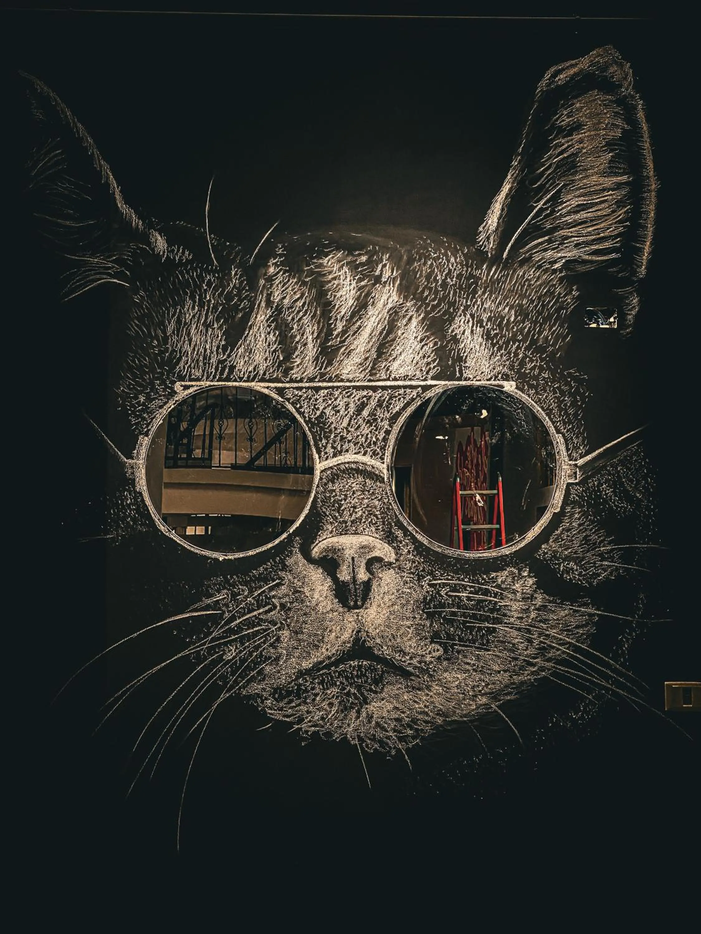 Decorative detail in Posada Mia Copacabana