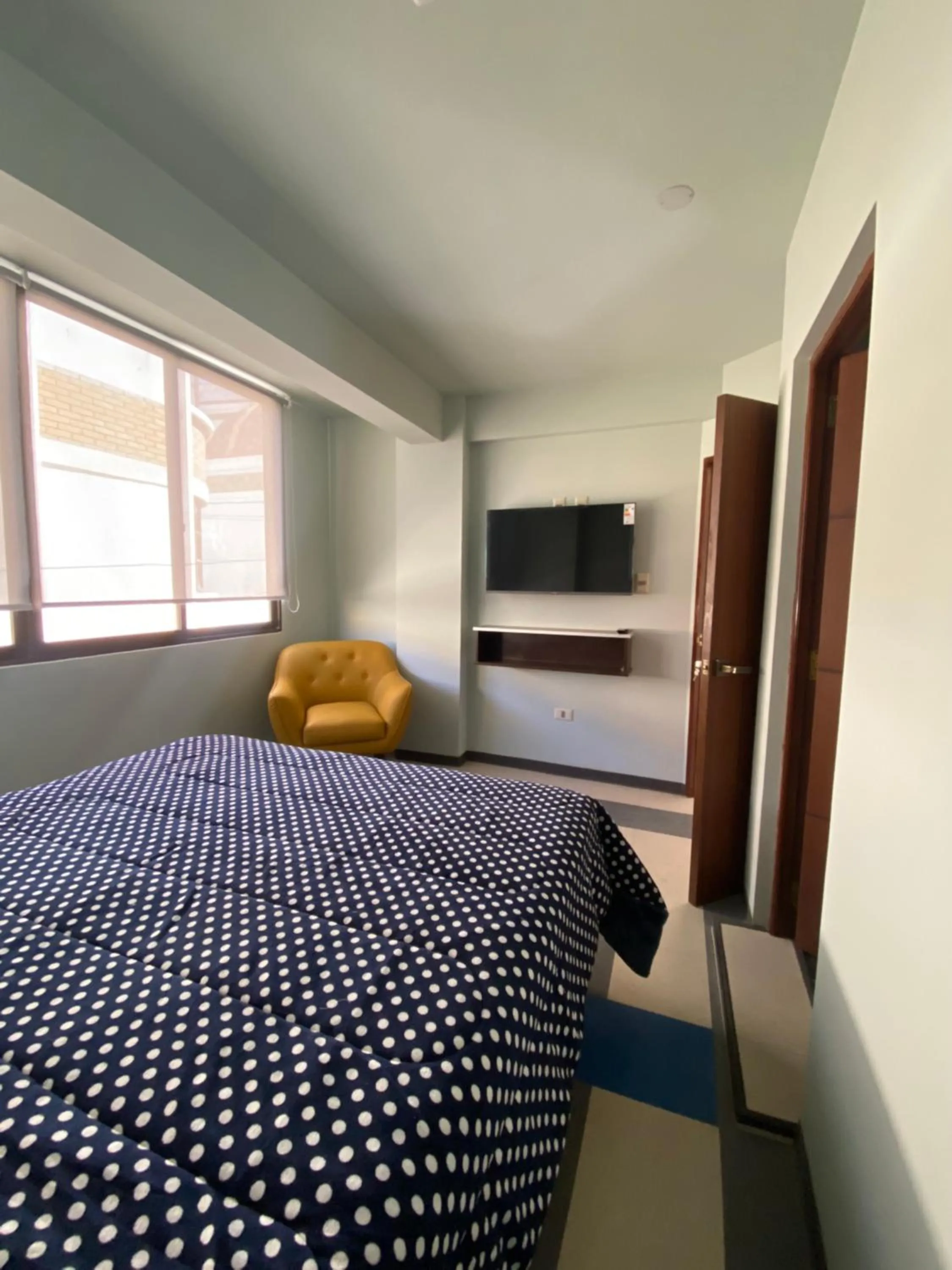 Bed in Posada Mia Copacabana