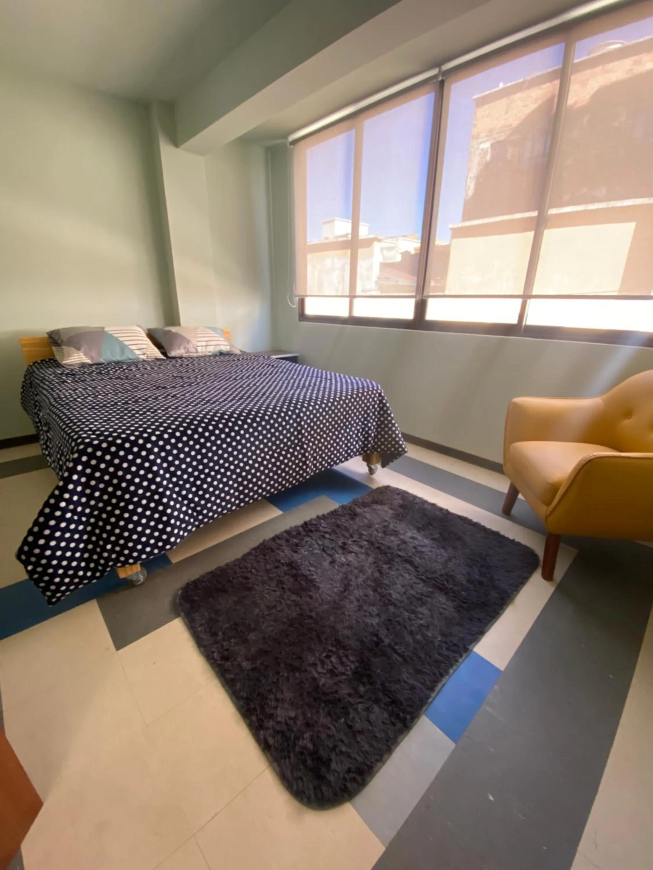 Bed in Posada Mia Copacabana