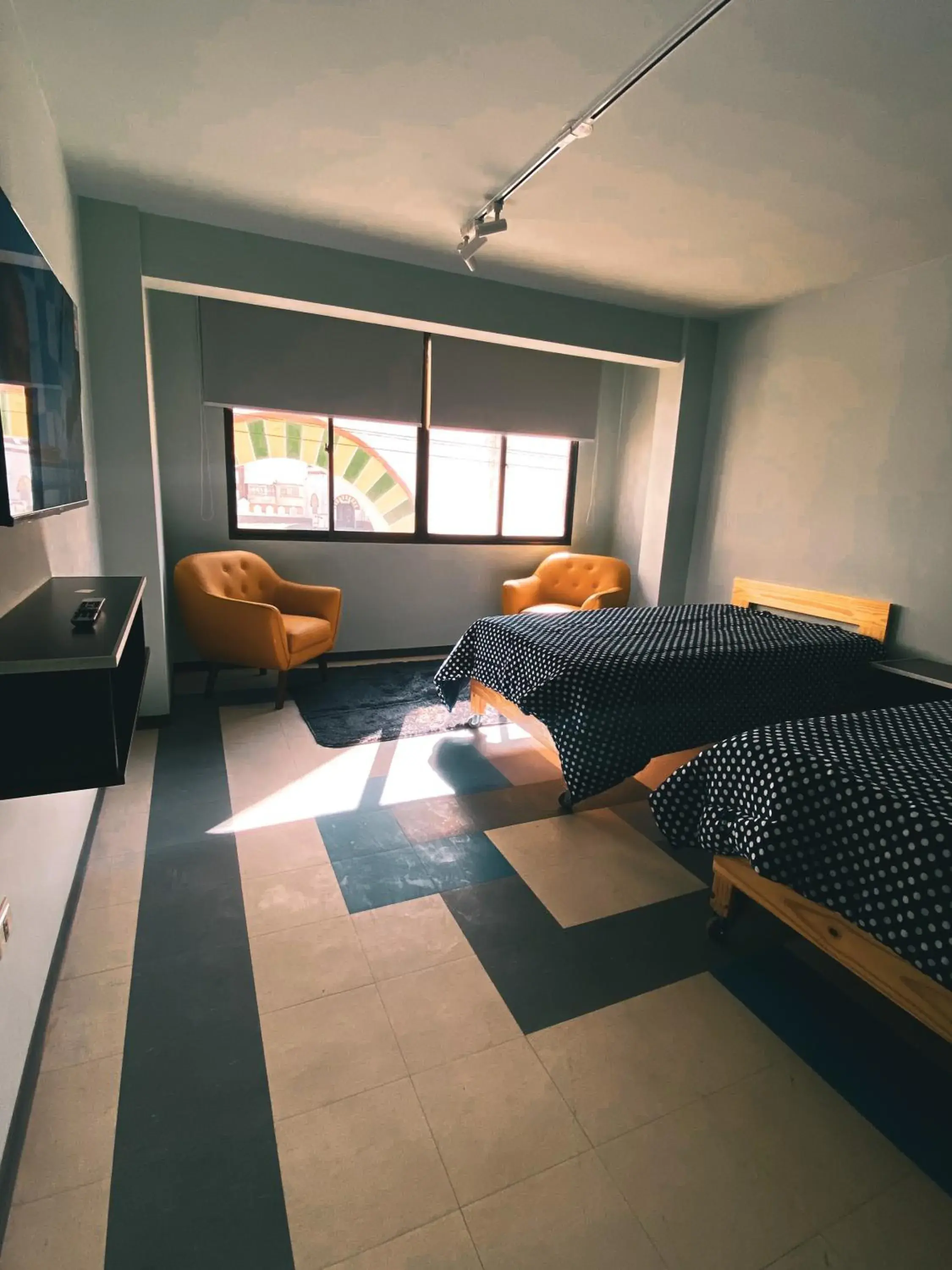 Double or Twin Room with Private Bathroom - single occupancy in Mia Posada Hostel & Coworking Double or Twin Room with Private Bathroom - single occupancy in Mia Posada Hostel & Coworking